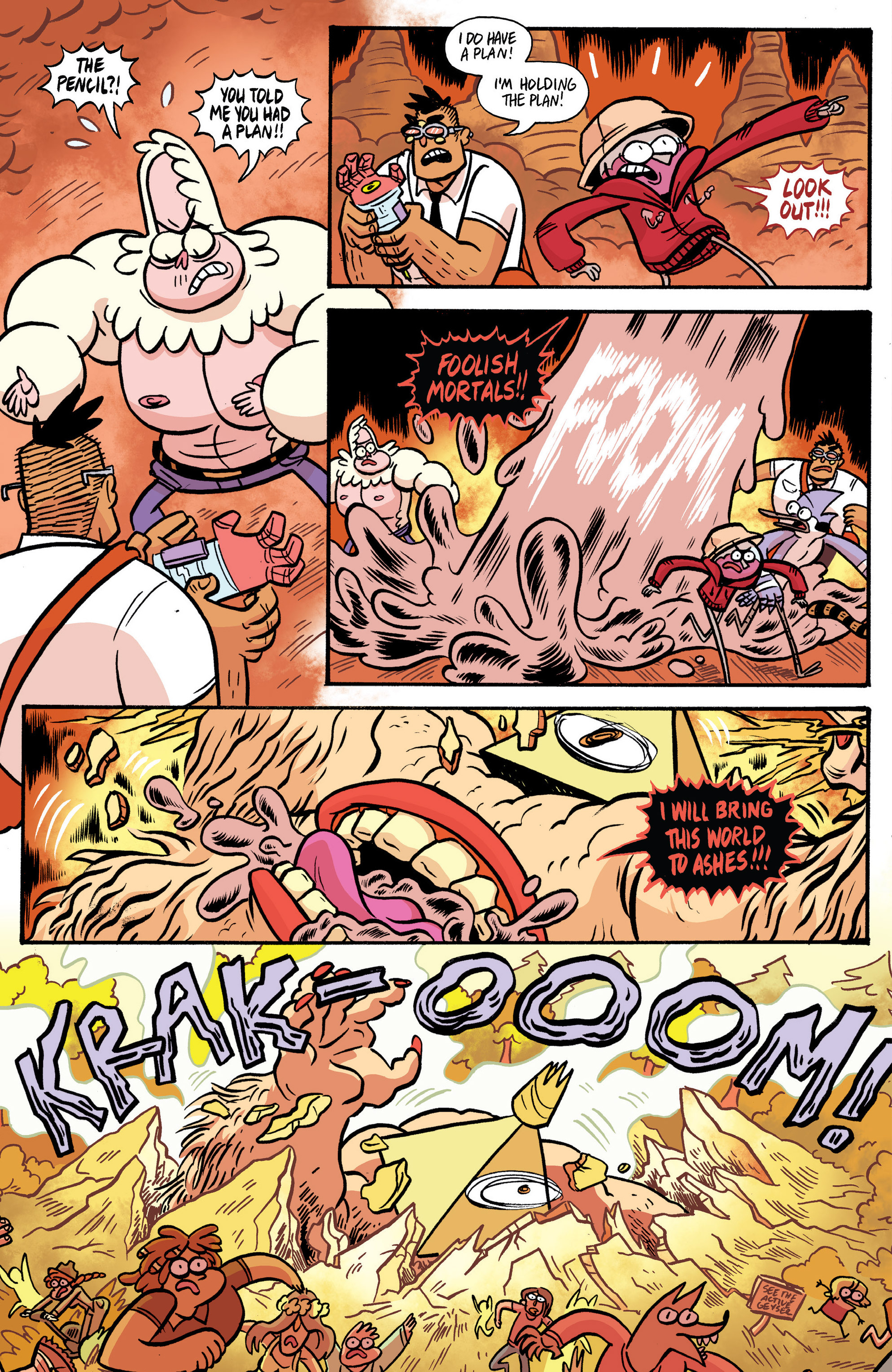 Read online Regular Show: Skips comic -  Issue #6 - 12