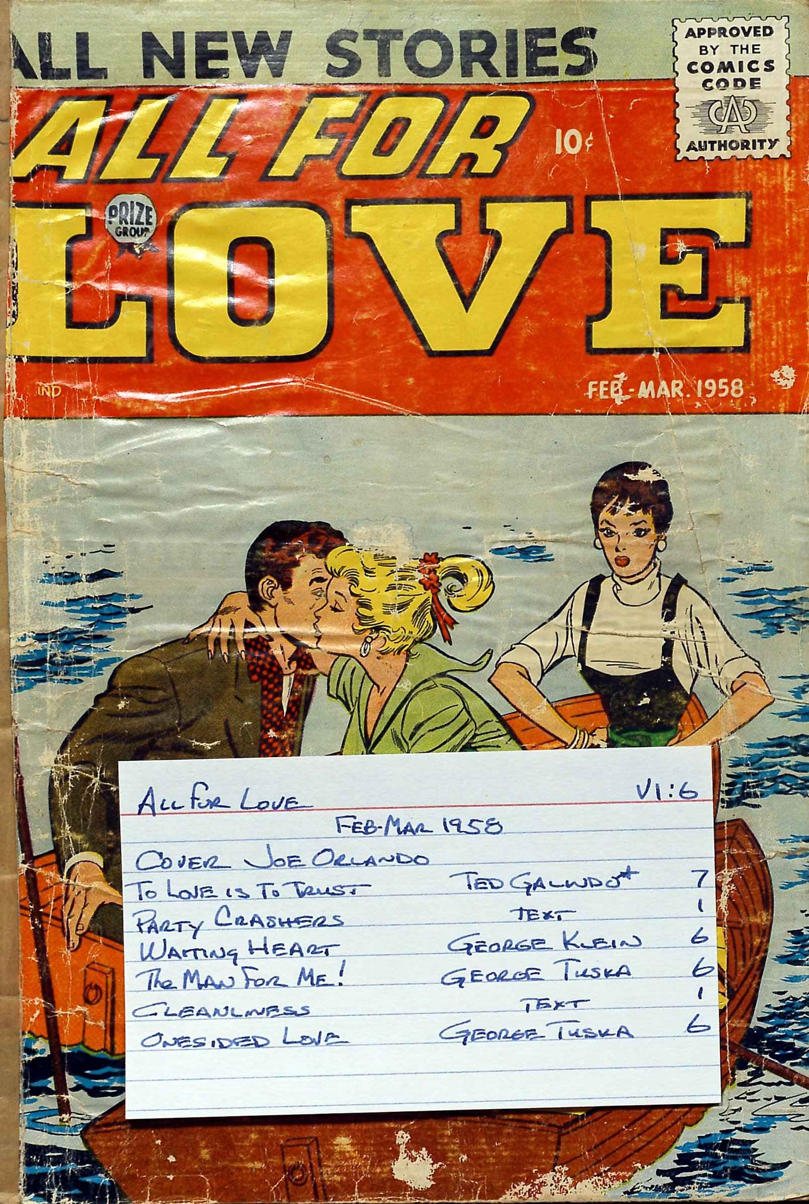 Read online All For Love comic -  Issue #6 - 37
