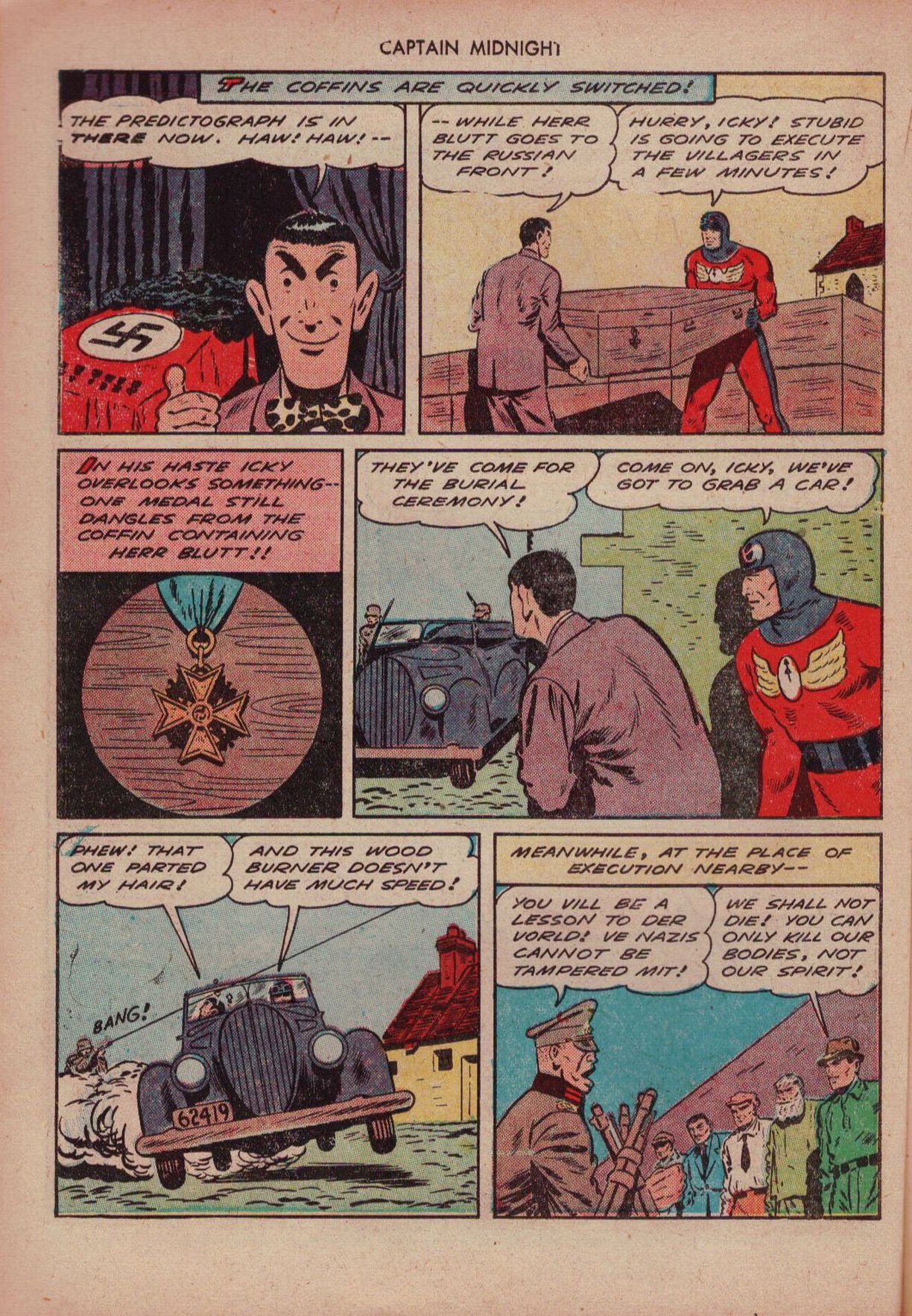 Read online Captain Midnight (1942) comic -  Issue #16 - 10