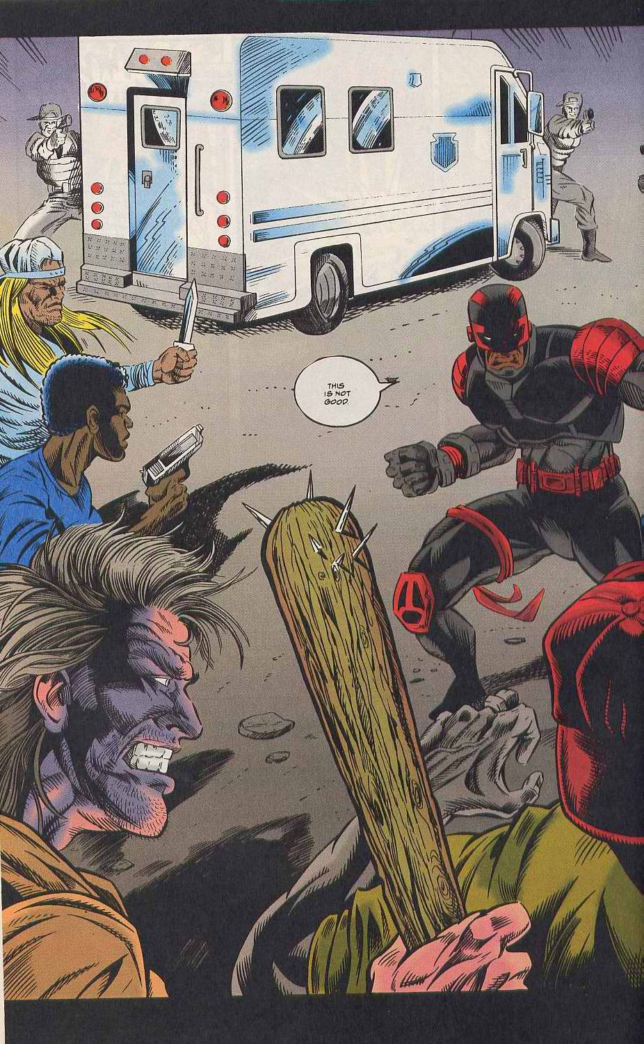 Read online Night Thrasher comic -  Issue #6 - 11