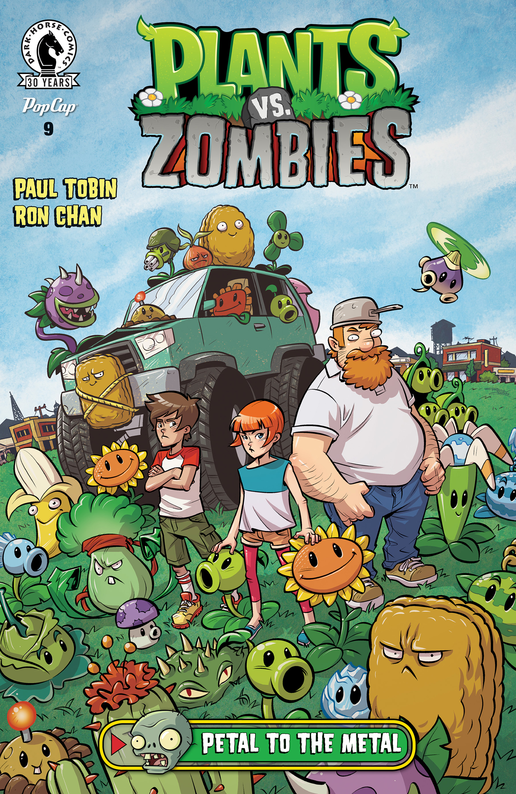 Read online Plants vs. Zombies: Petal to the Metal comic -  Issue #9 - 1