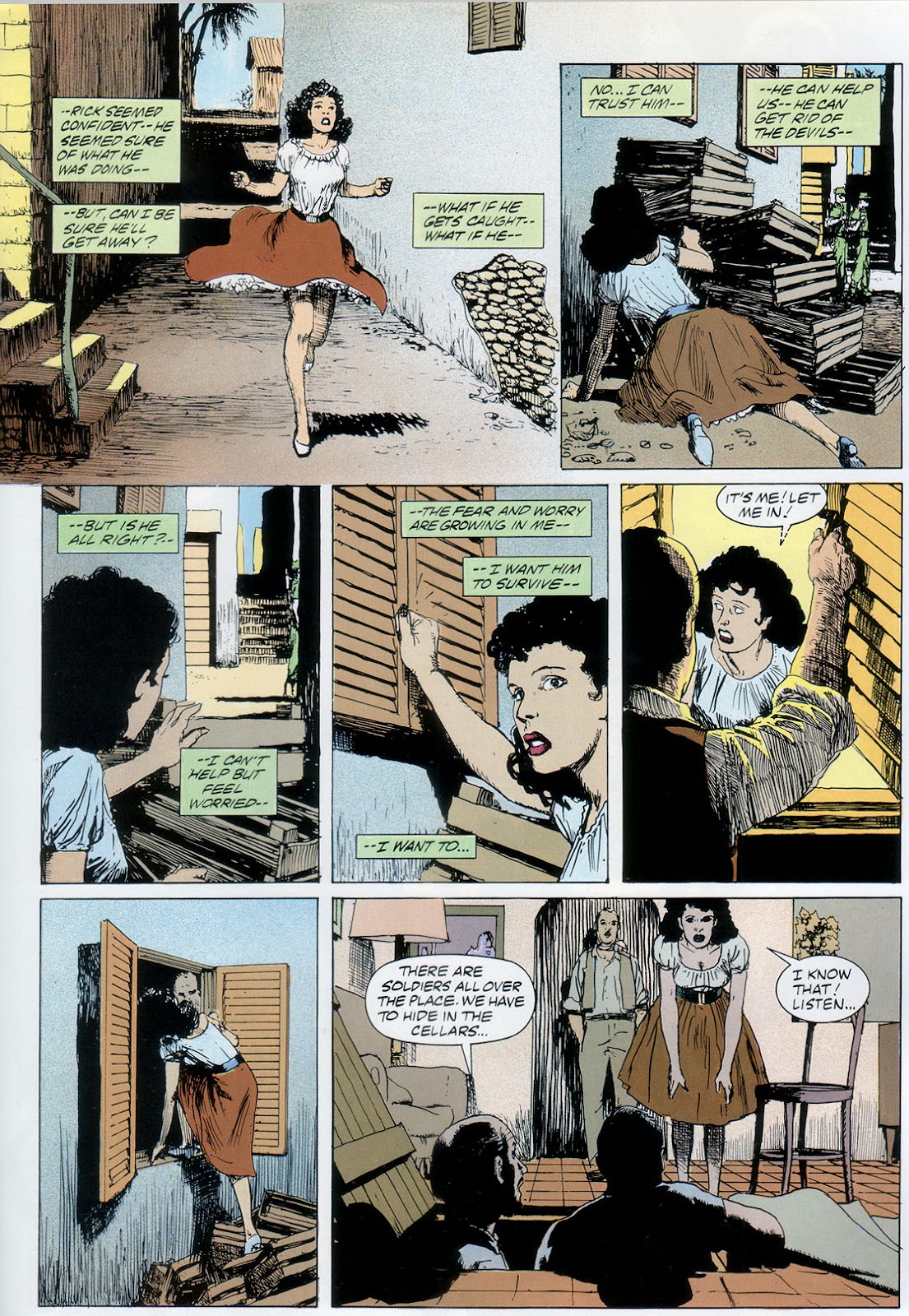 Marvel Graphic Novel issue 57 - Rick Mason - The Agent - Page 55