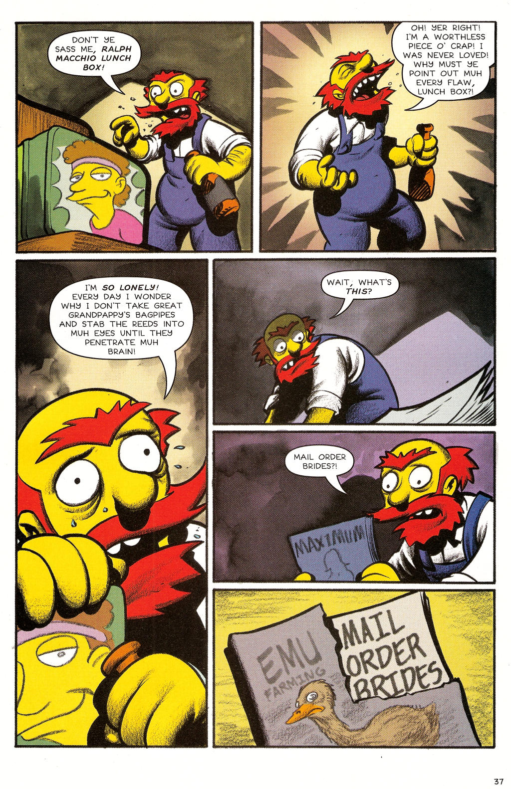 Read online Treehouse of Horror comic -  Issue #12 - 38