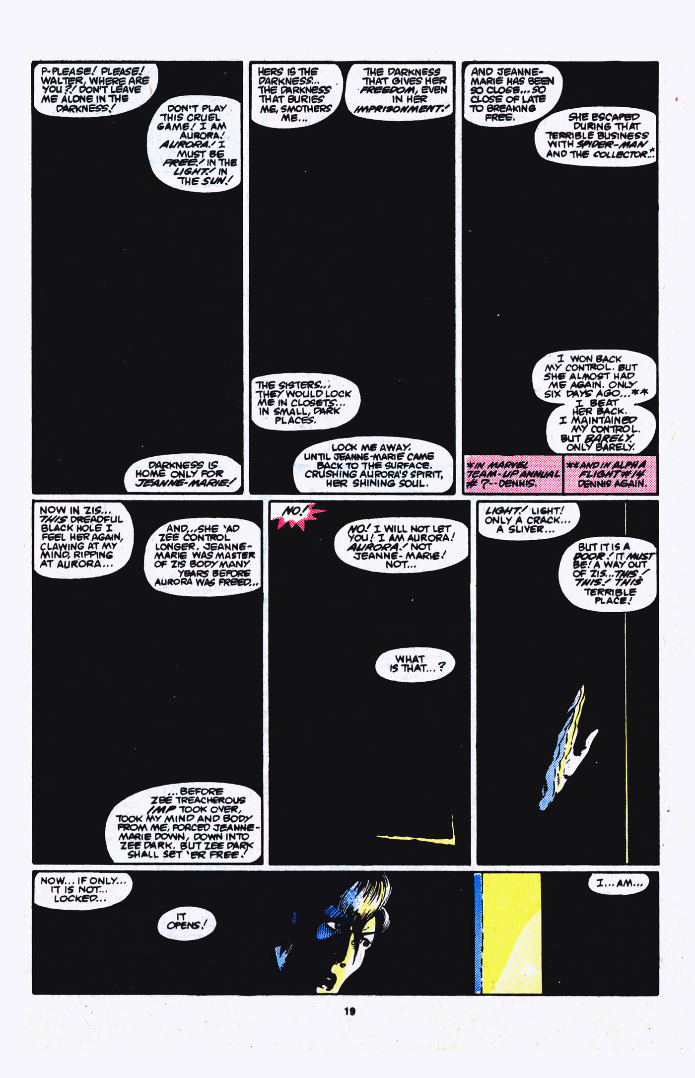 Read online Alpha Flight (1983) comic -  Issue #20 - 19