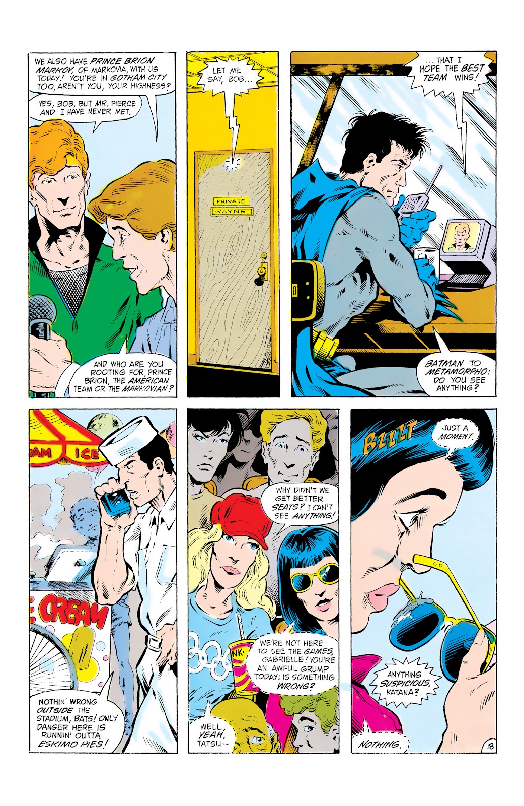Batman and the Outsiders (1983) issue 14 - Page 19