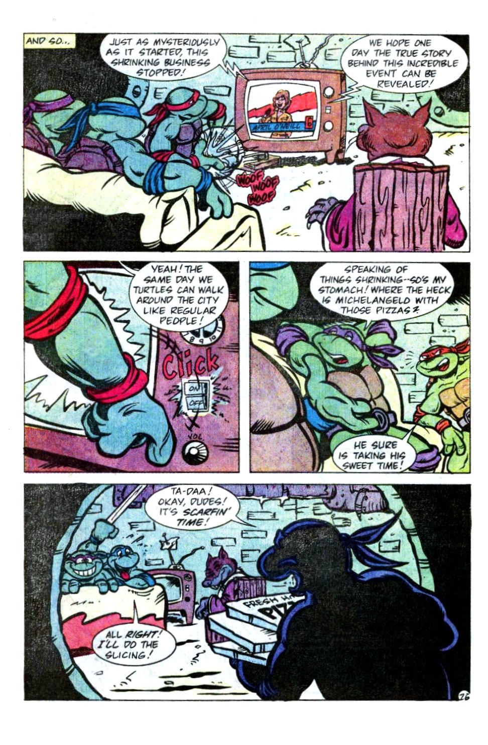 Read online Teenage Mutant Ninja Turtles Adventures (1989) comic -  Issue #4 - 27