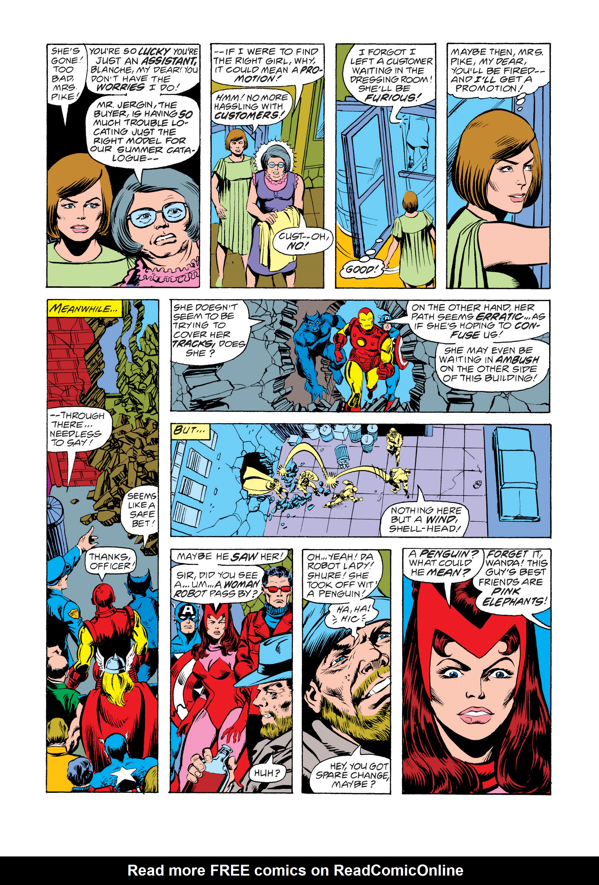 Read online Marvel Masterworks: The Avengers comic -  Issue # TPB 17 (Part 3) - 9