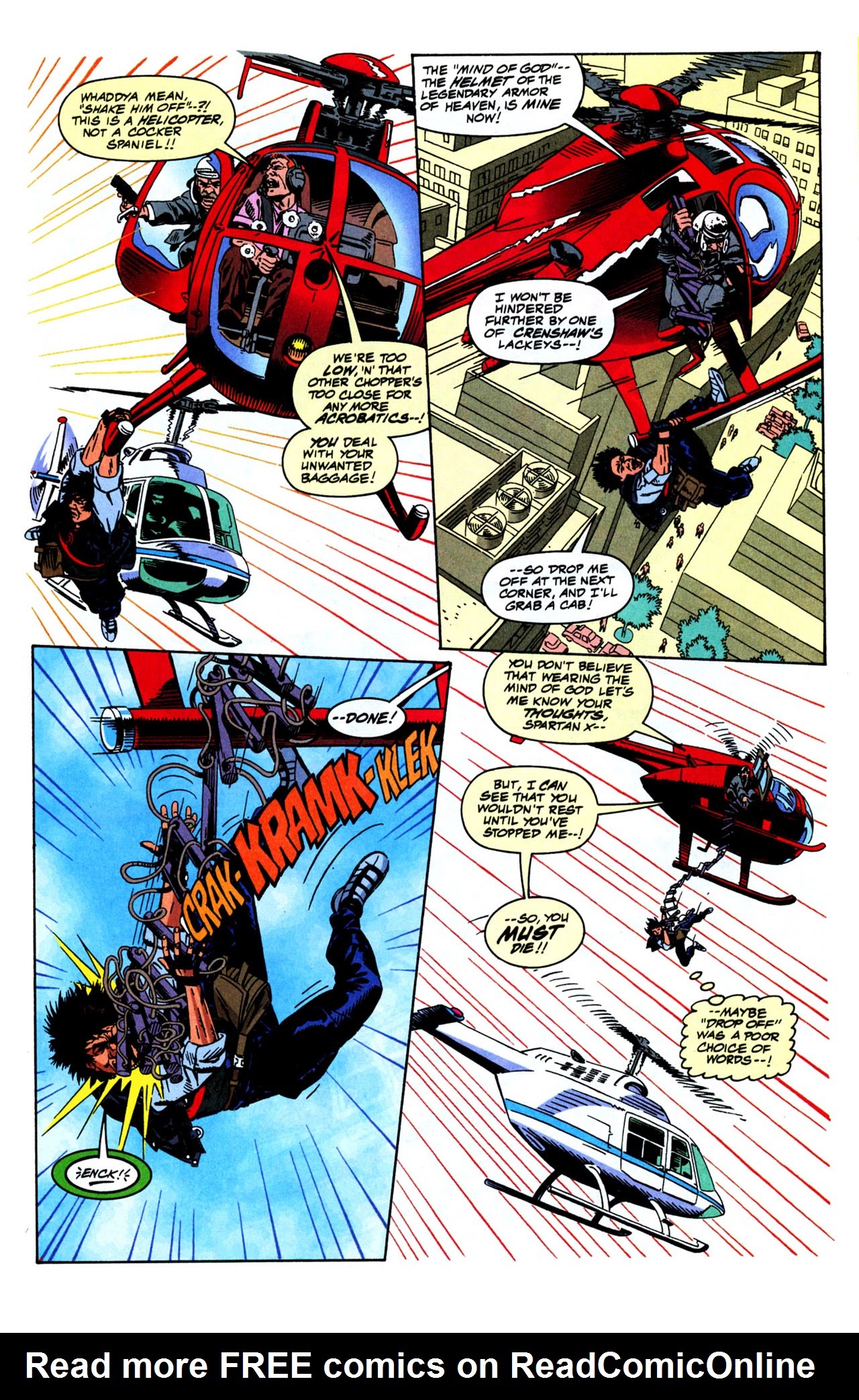 Read online Jackie Chan's Spartan X: The Armour of Heaven comic -  Issue #2 - 4