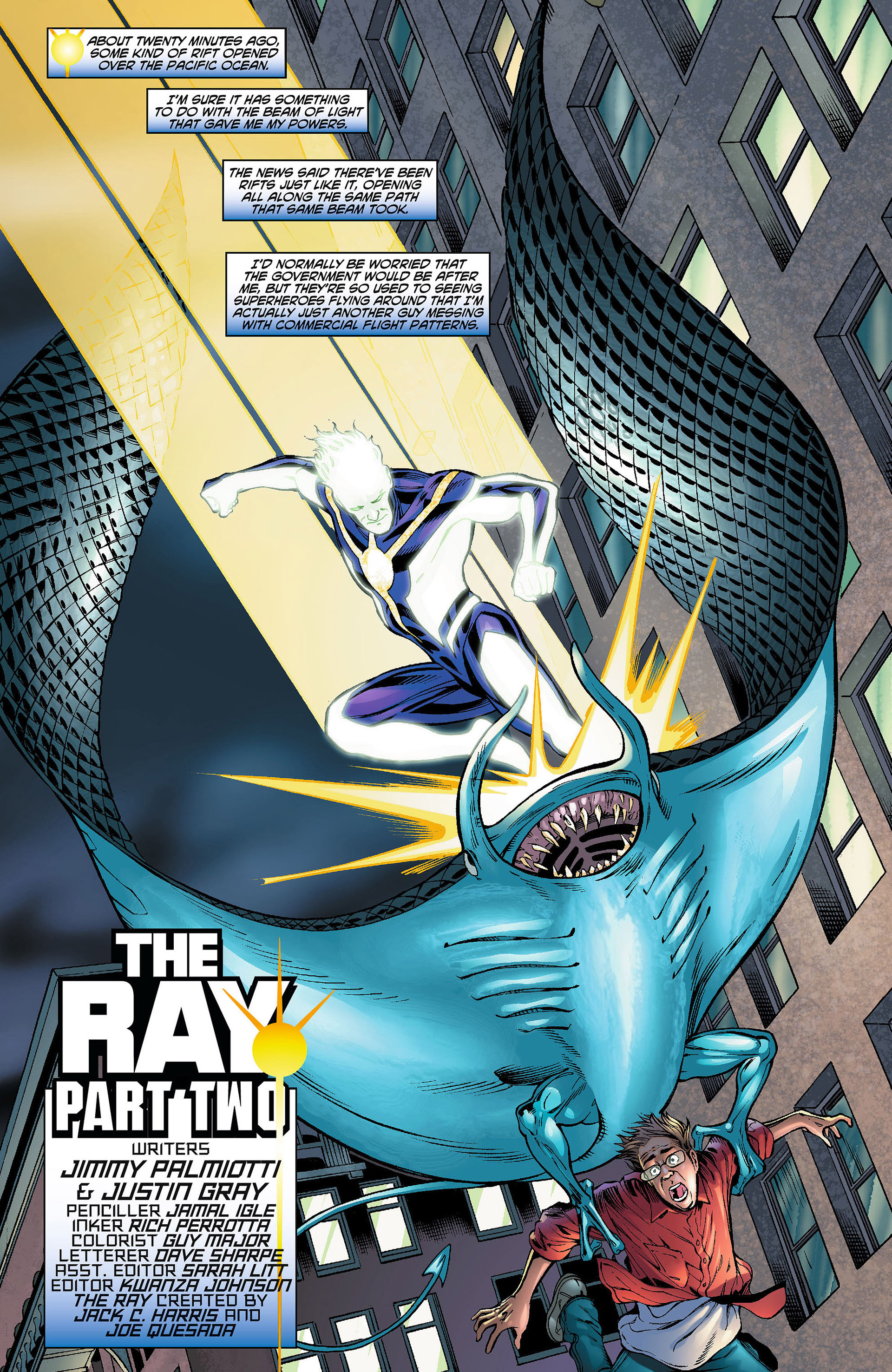 Read online The Ray (2012) comic -  Issue #2 - 3