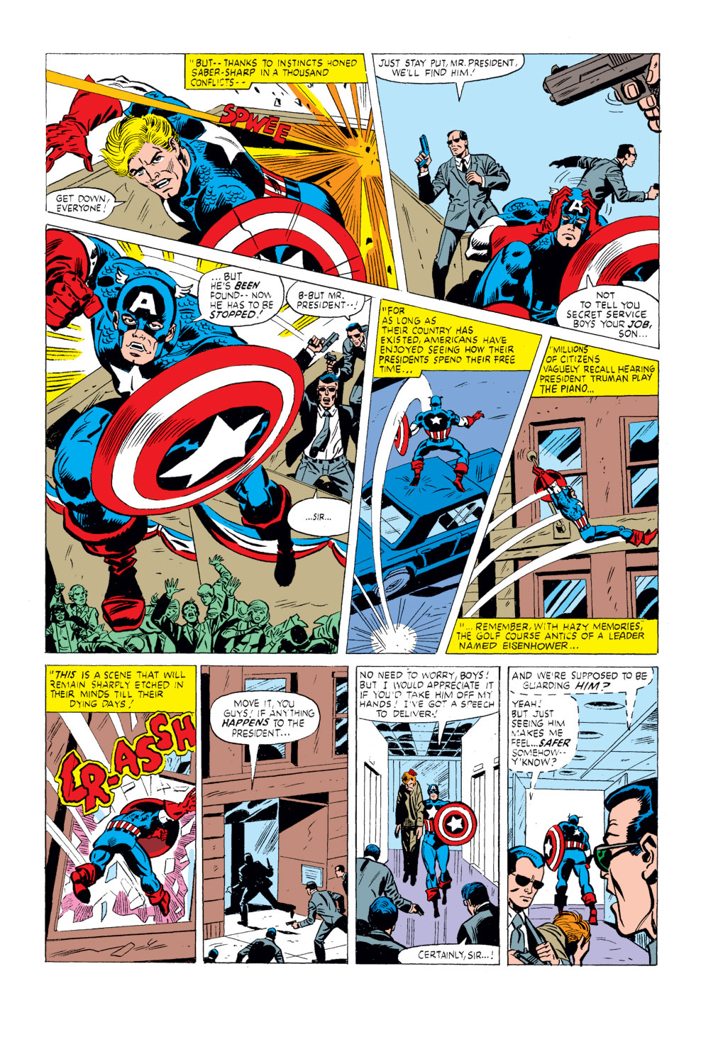 What If? (1977) issue 26 - Captain America had been elected president - Page 11