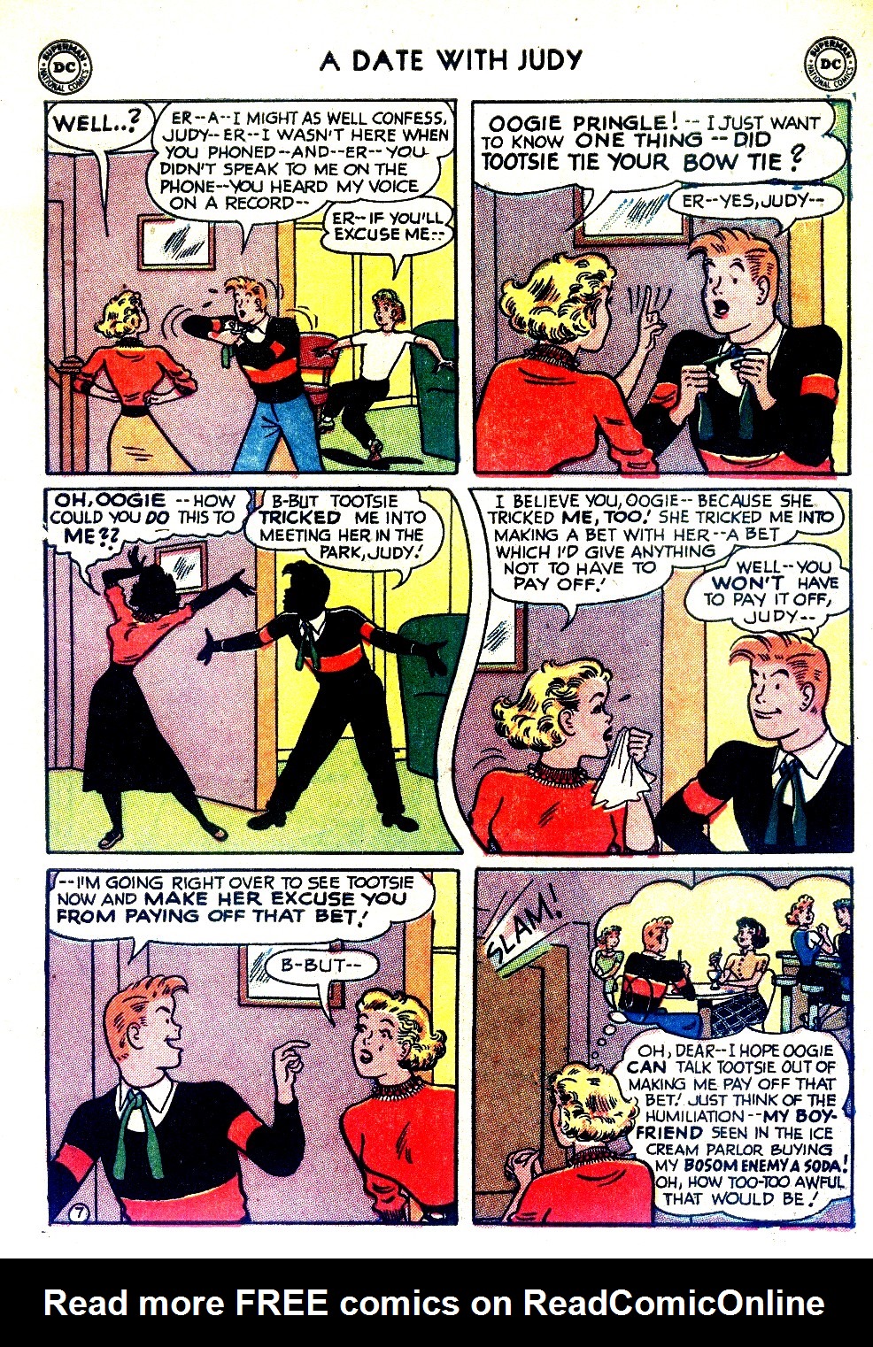 Read online A Date with Judy comic -  Issue #24 - 9