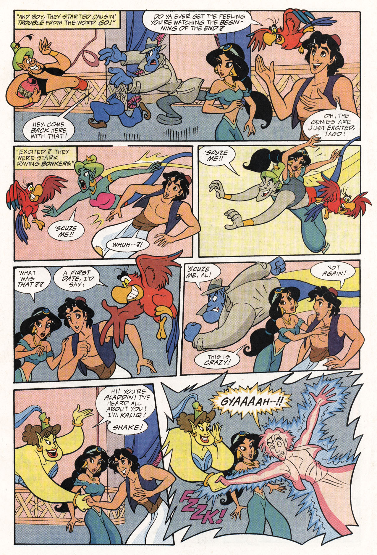 Read online Disney's Aladdin comic -  Issue #7 - 13