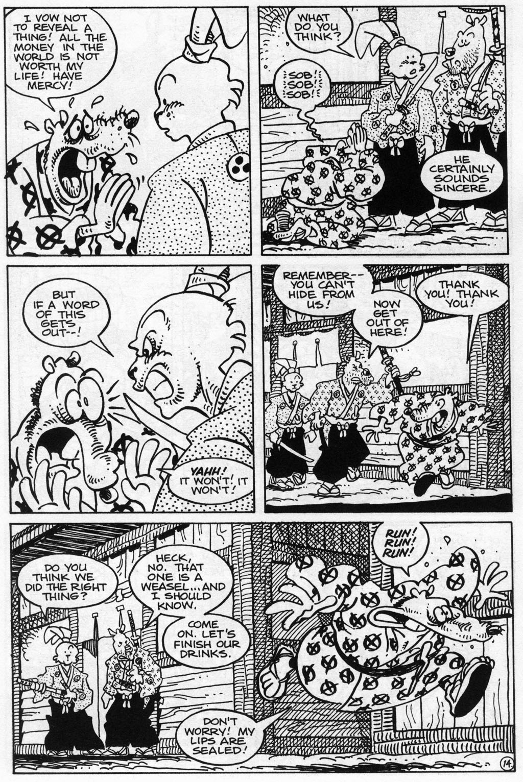 Read online Usagi Yojimbo (1996) comic -  Issue #47 - 16