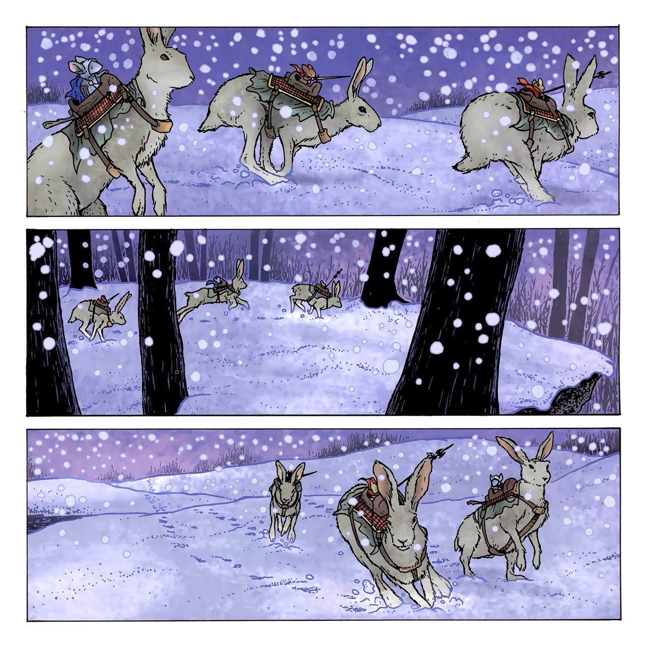 Read online Mouse Guard: Winter 1152 comic -  Issue #6 - 9