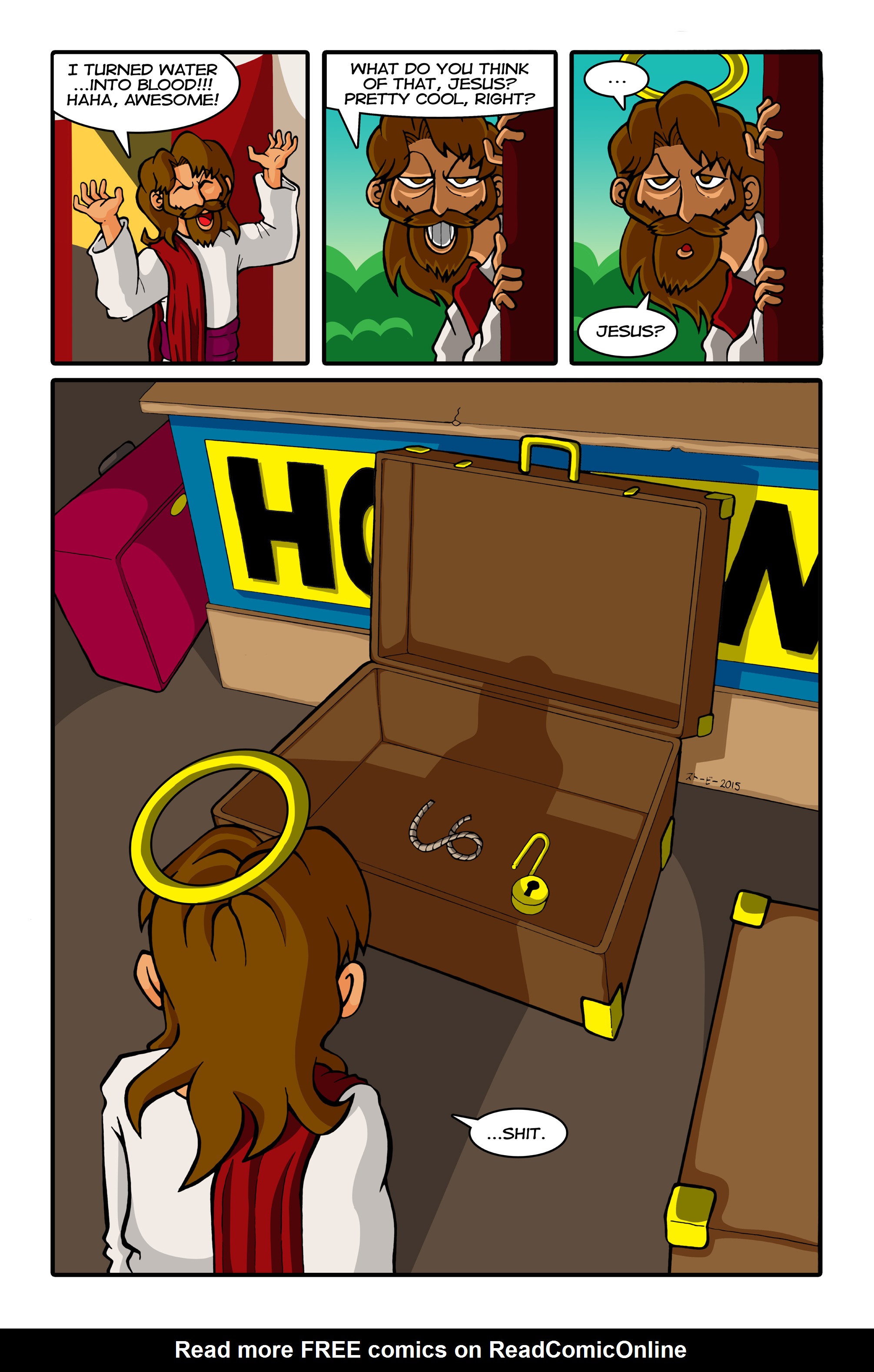 Read online Evil Jesus comic -  Issue #1 - 22