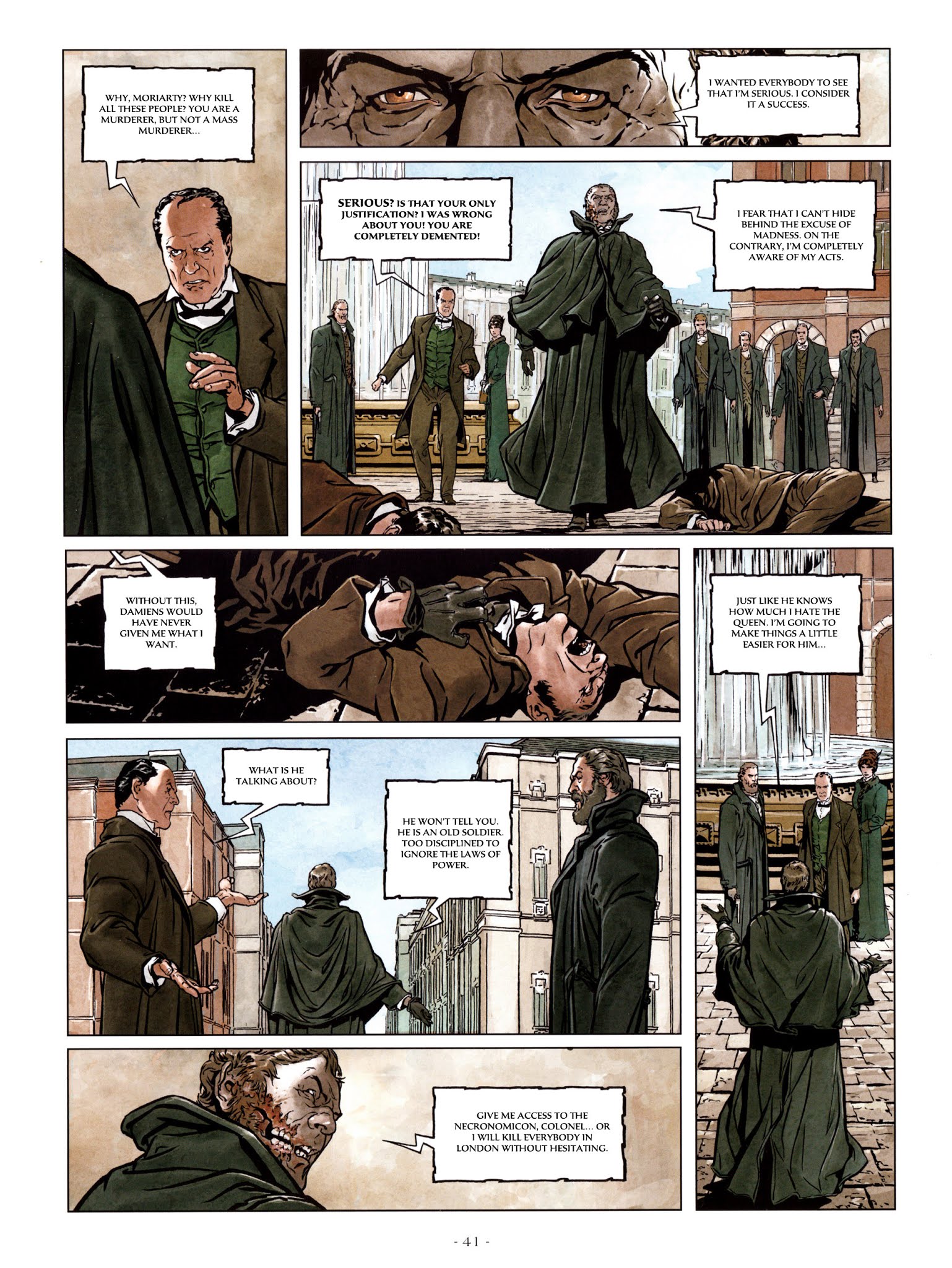 Read online Sherlock Holmes and the Necronomicon comic -  Issue # TPB - 42