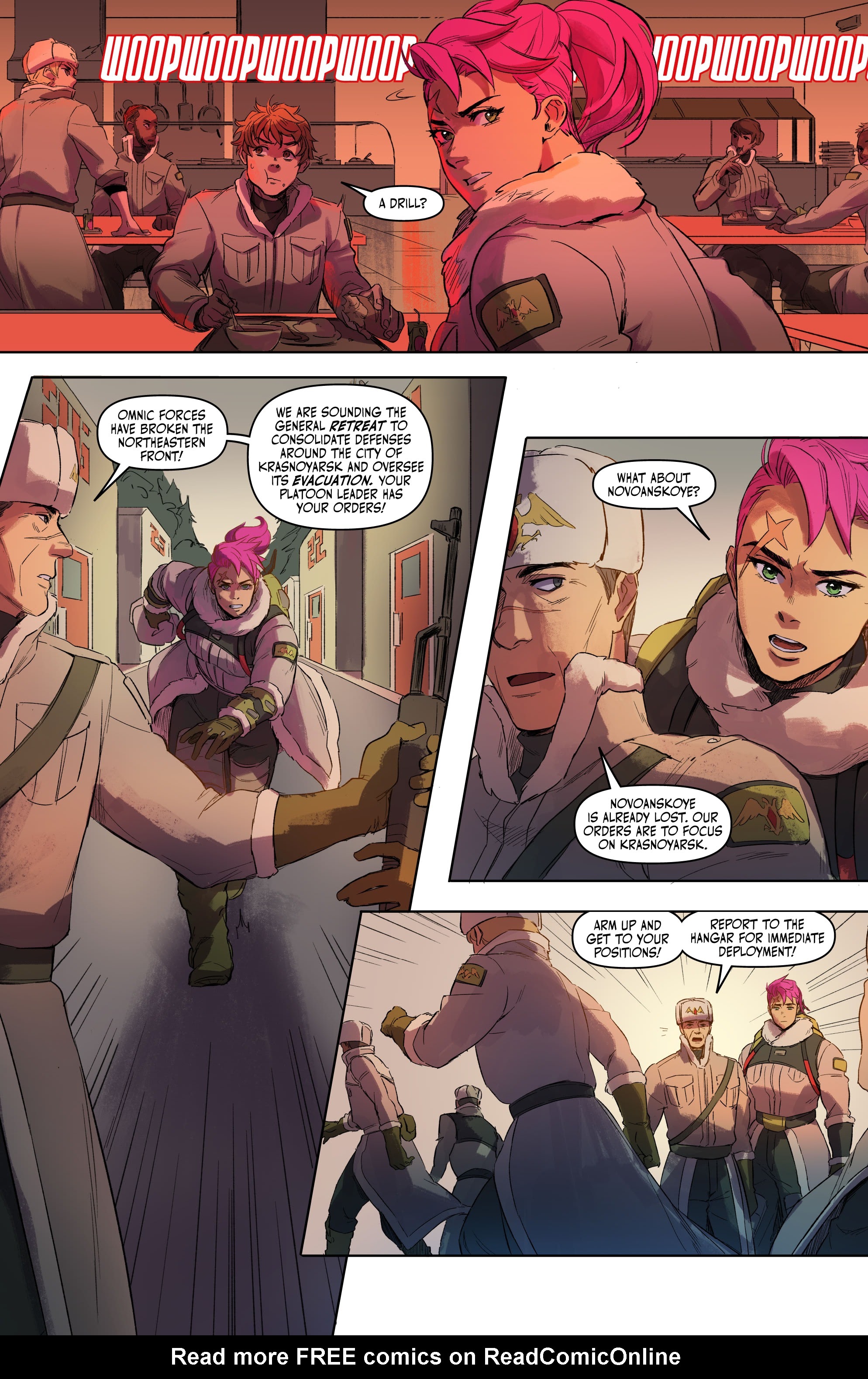 Read online Overwatch: New Blood comic -  Issue #4 - 6