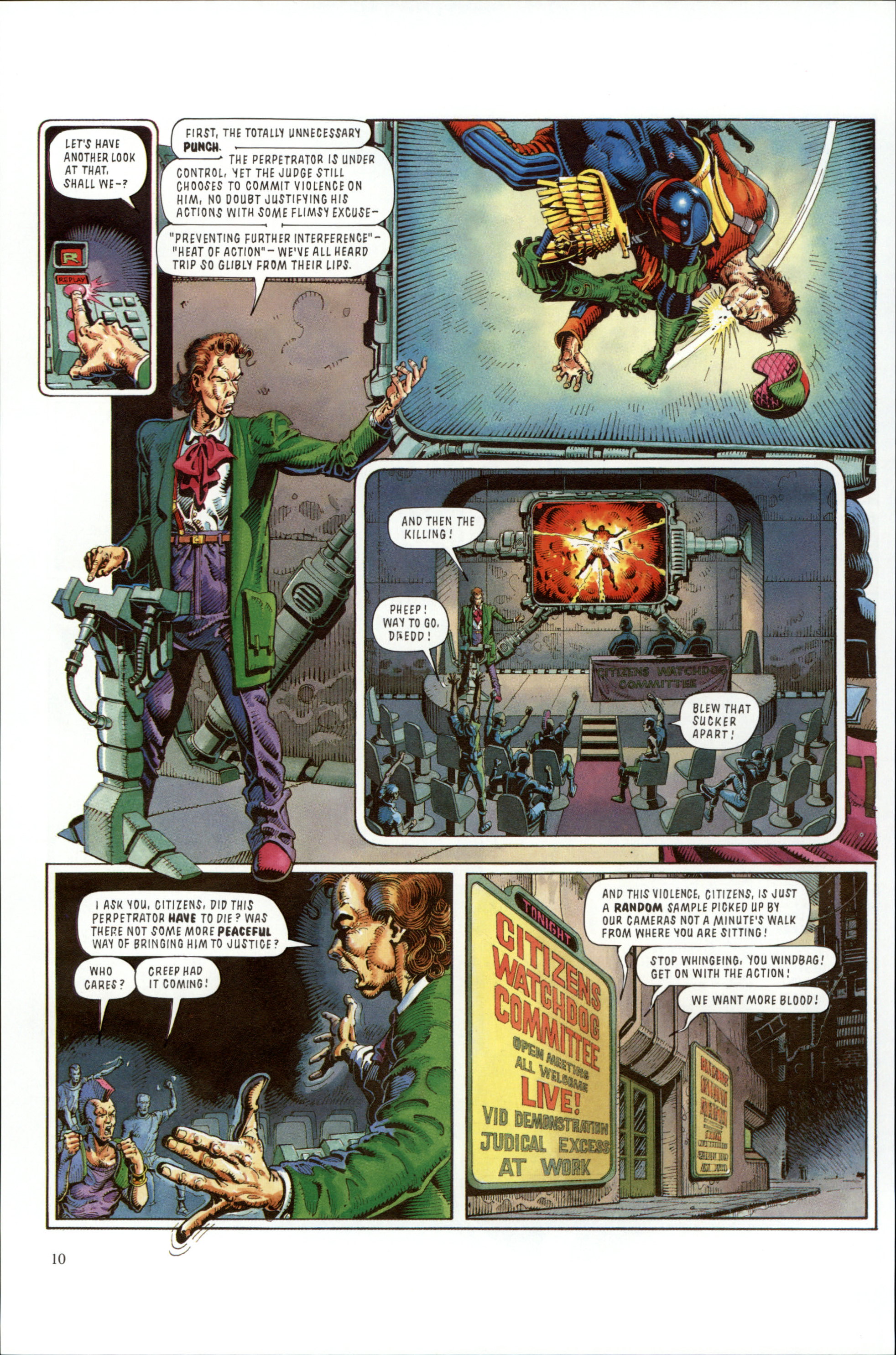 Read online Dredd Rules! comic -  Issue #12 - 12
