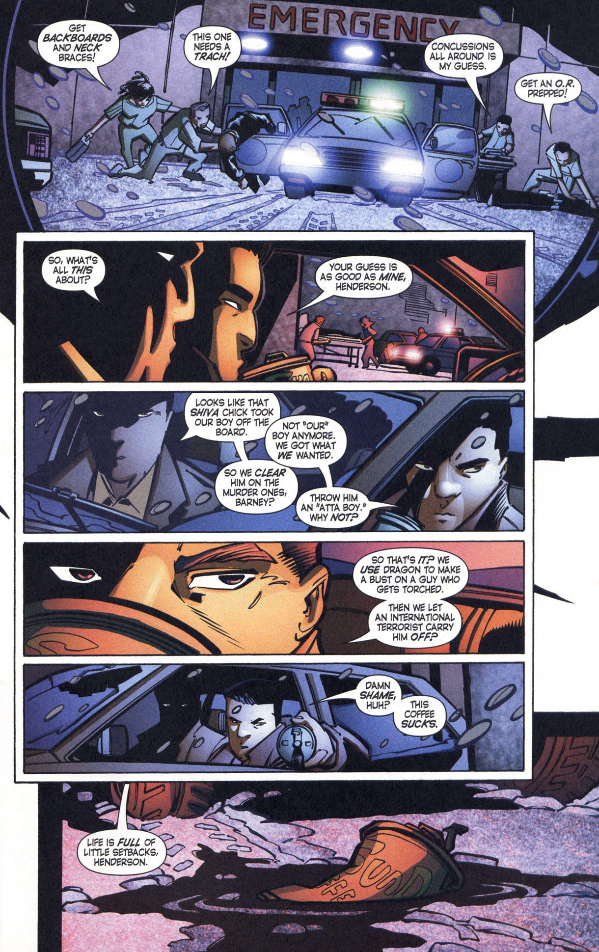 Read online Richard Dragon comic -  Issue #11 - 13