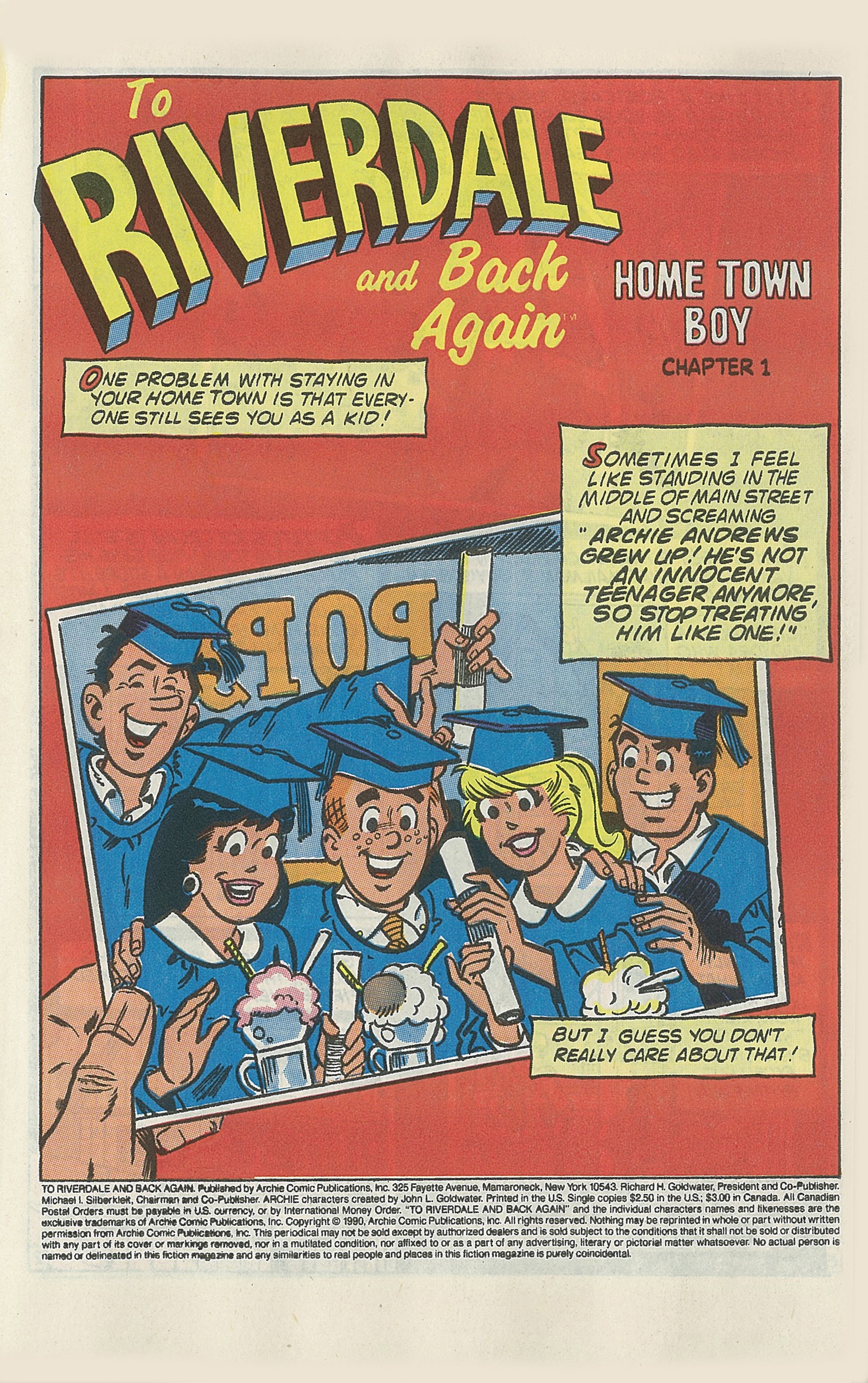Read online To Riverdale And Back Again comic -  Issue # Full - 3
