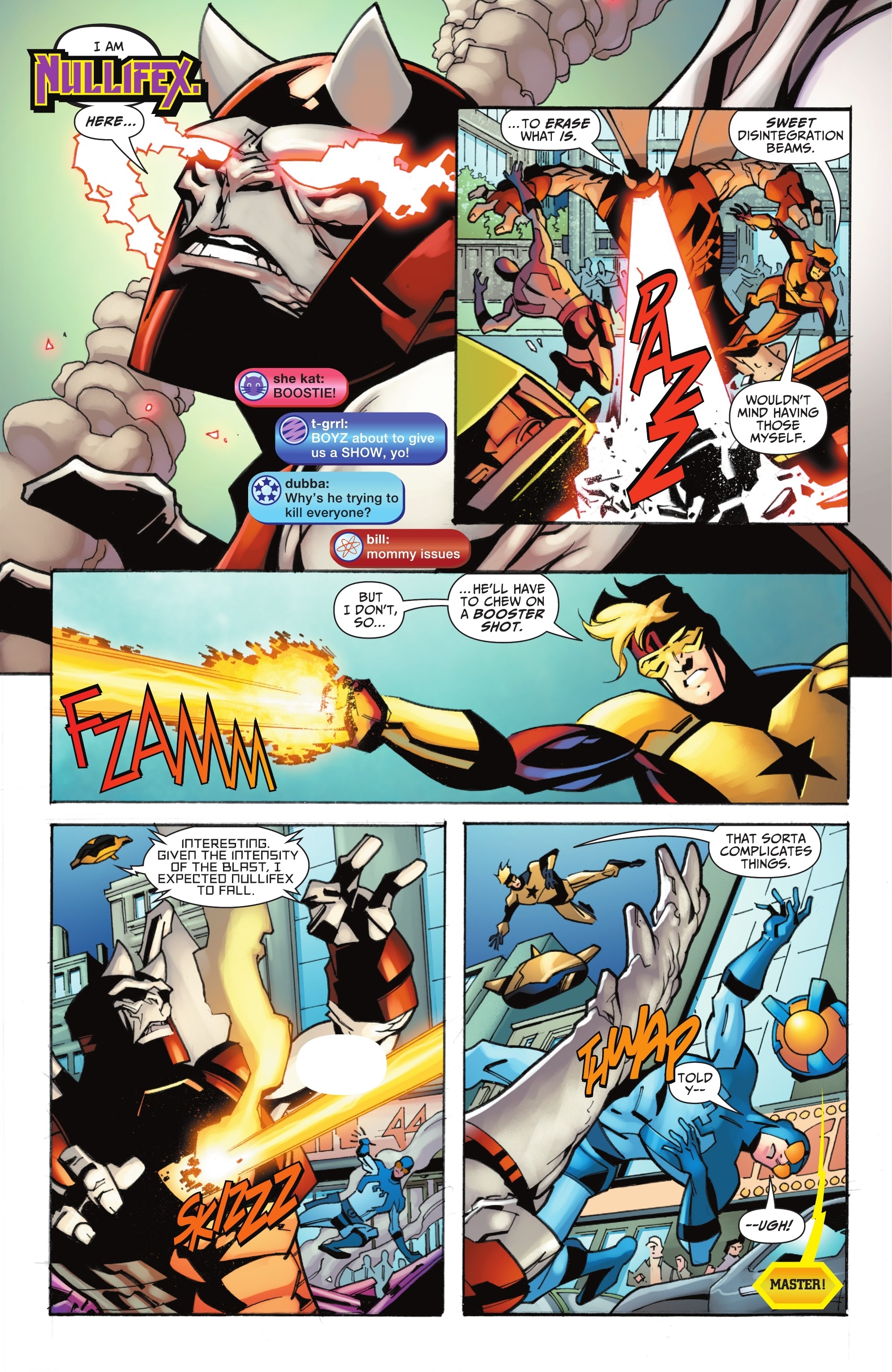 Read online Blue & Gold comic -  Issue #7 - 9