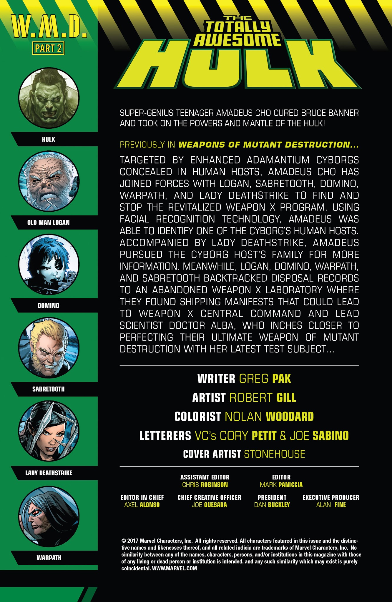 Read online Totally Awesome Hulk comic -  Issue #20 - 2