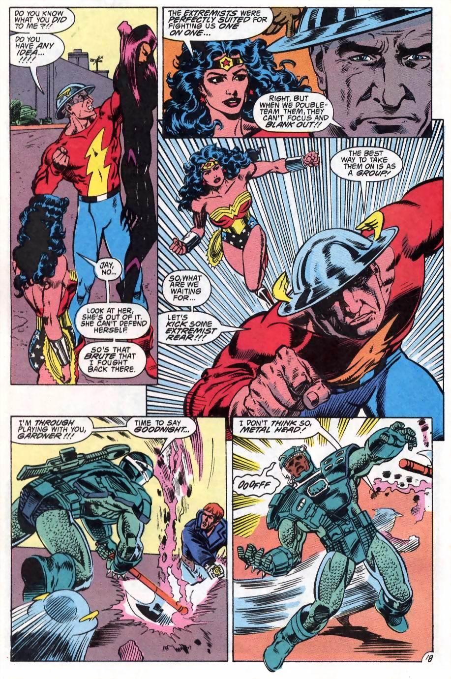 Read online Justice League America comic -  Issue #79 - 19