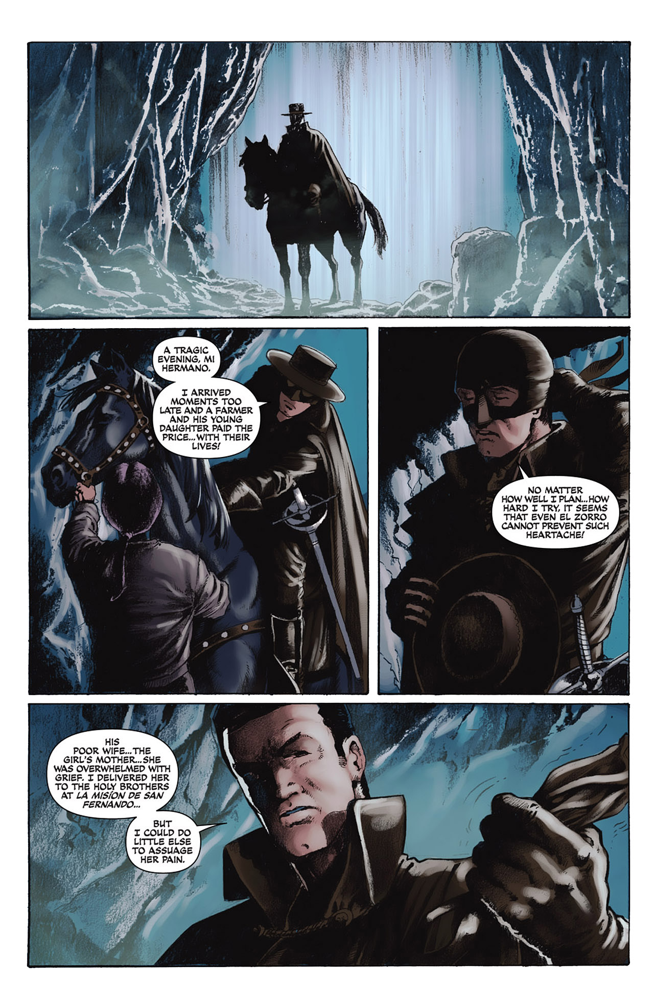 Read online Zorro Rides Again comic -  Issue #1 - 21