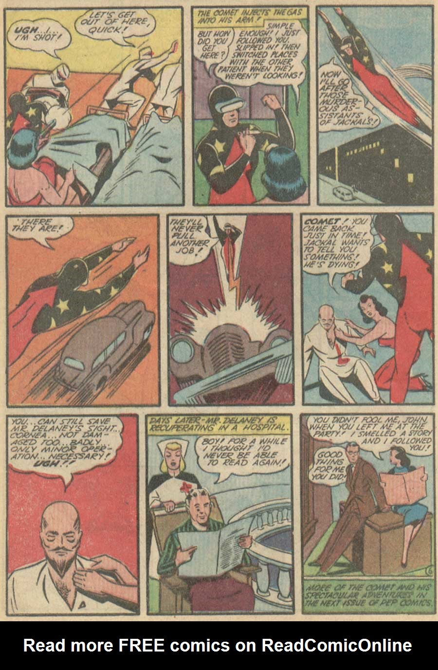 Read online Pep Comics comic -  Issue #14 - 28