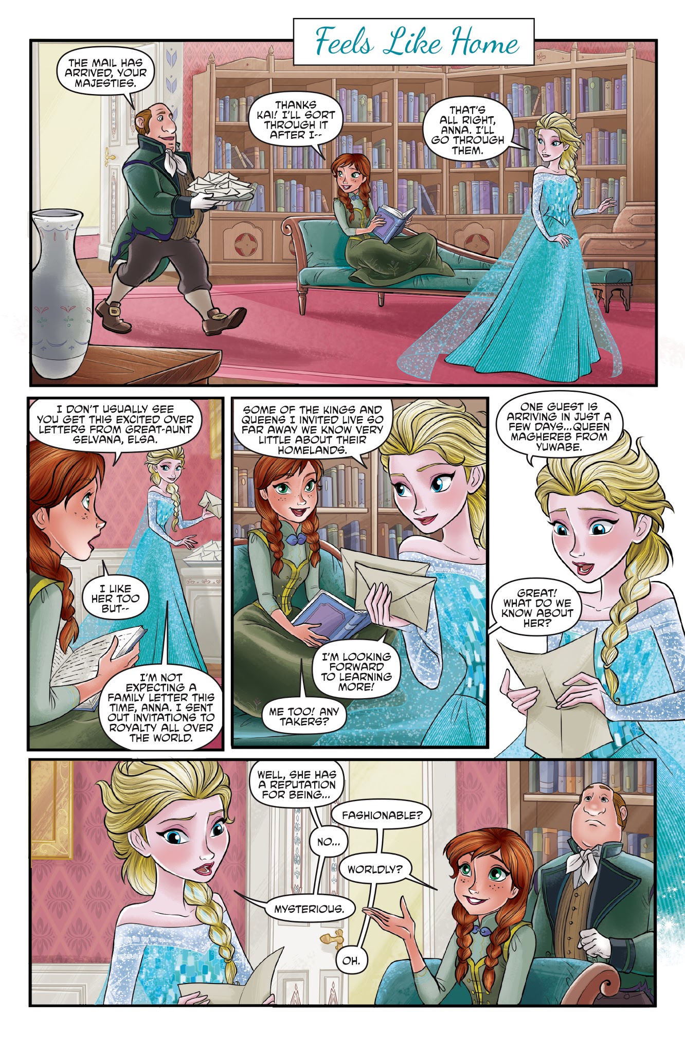 Read online Disney Frozen comic -  Issue #3 - 4