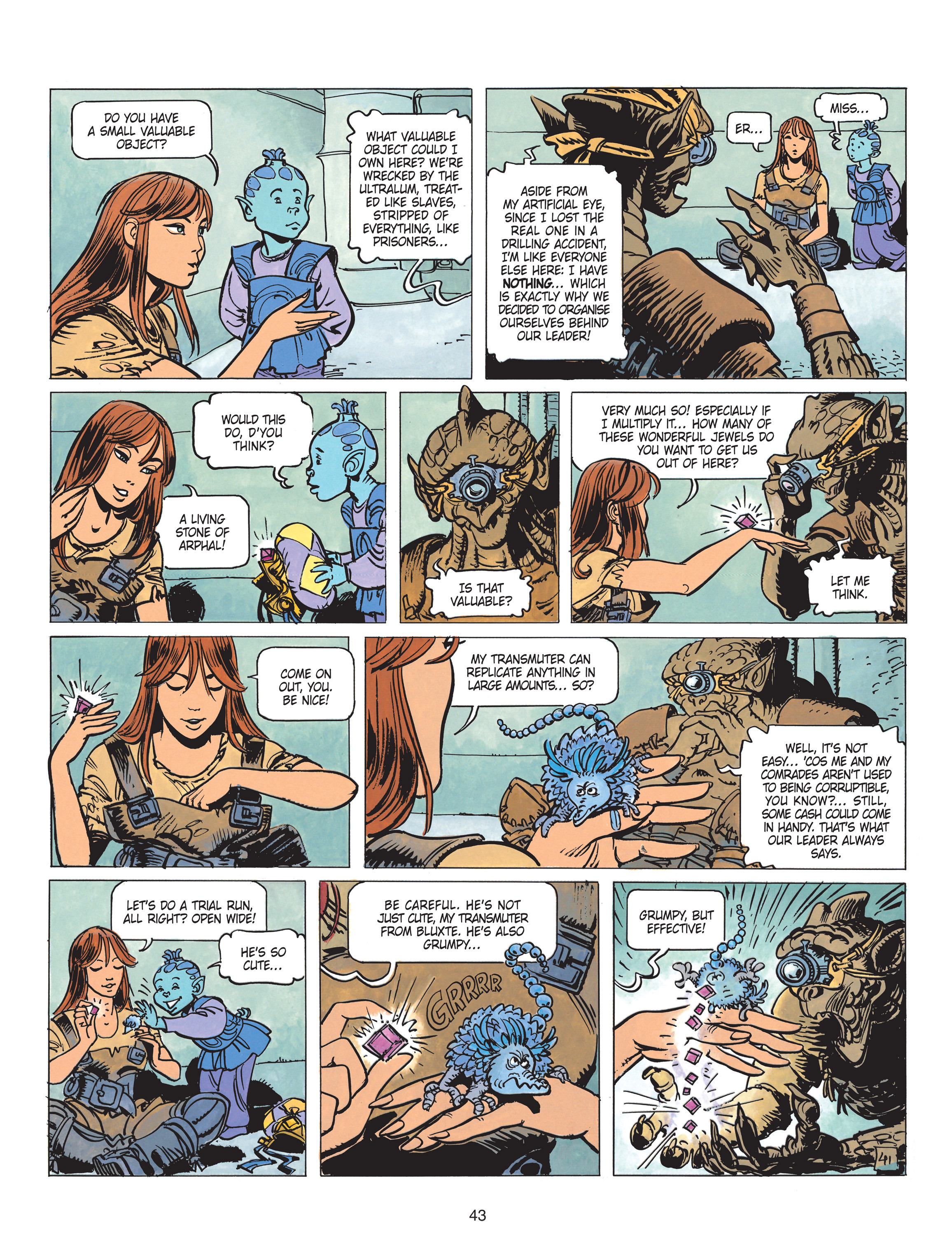 Read online Valerian and Laureline comic -  Issue #16 - 43