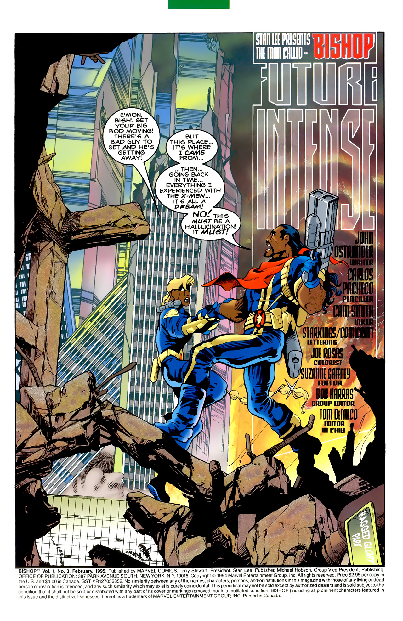 Read online Bishop comic -  Issue #3 - 2