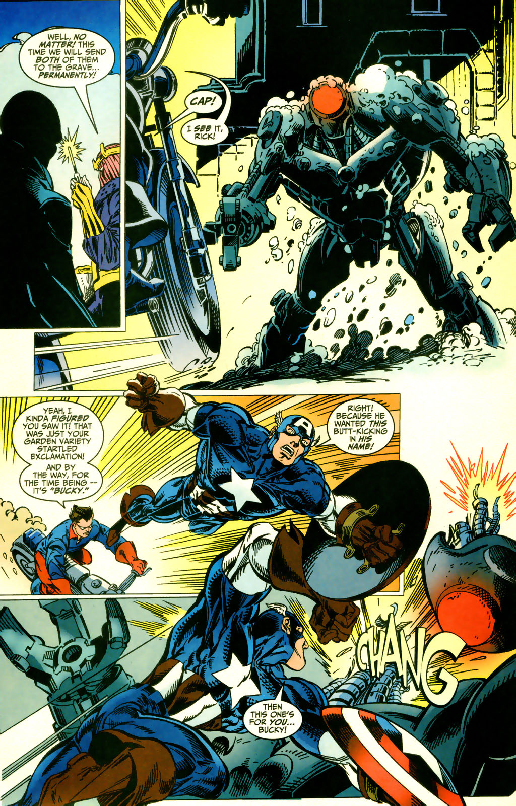 Read online Marvels Comics: Spider-Man comic -  Issue #Marvels Comics Captain America - 15