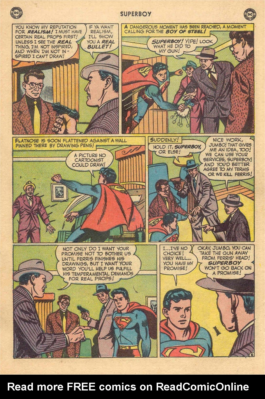 Read online Superboy (1949) comic -  Issue #10 - 38