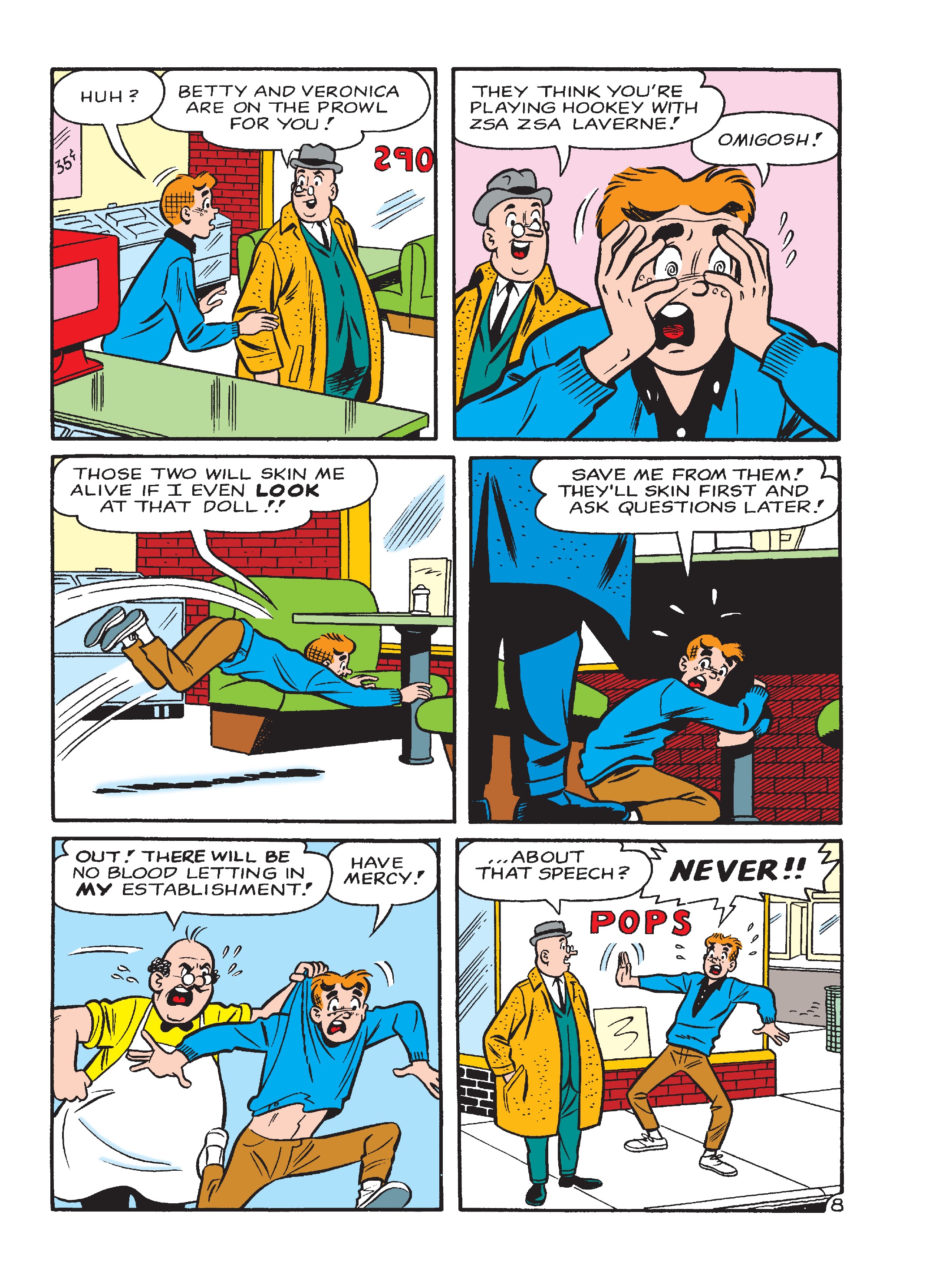 Read online Archie 80th Anniversary Digest comic -  Issue #4 - 121