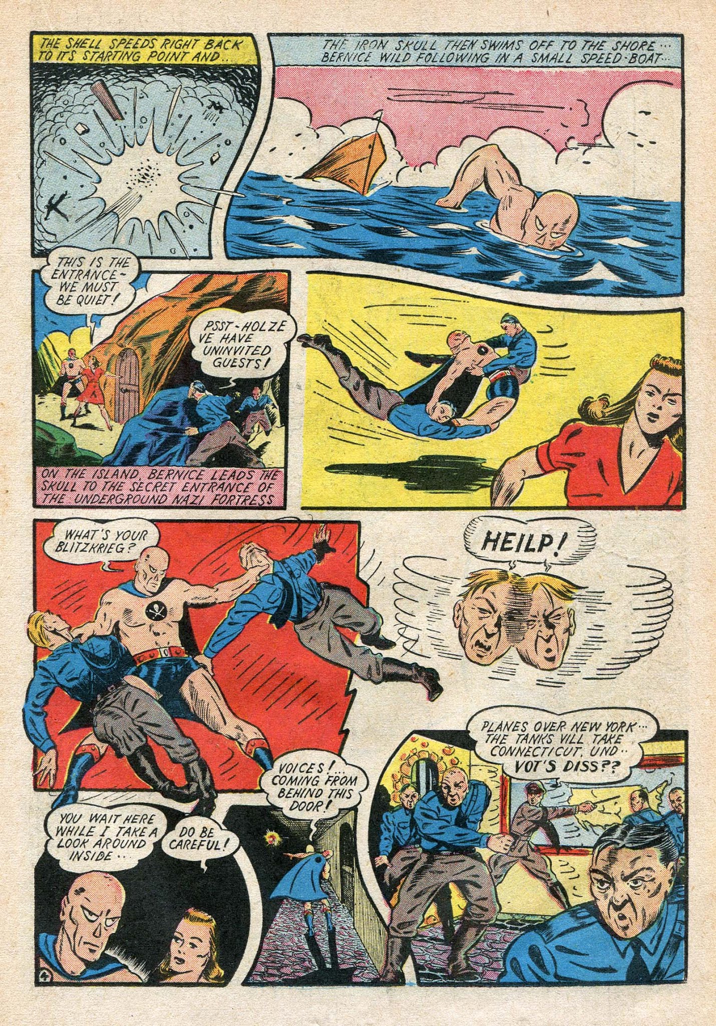 Read online Stars and Stripes Comics comic -  Issue #6 - 35