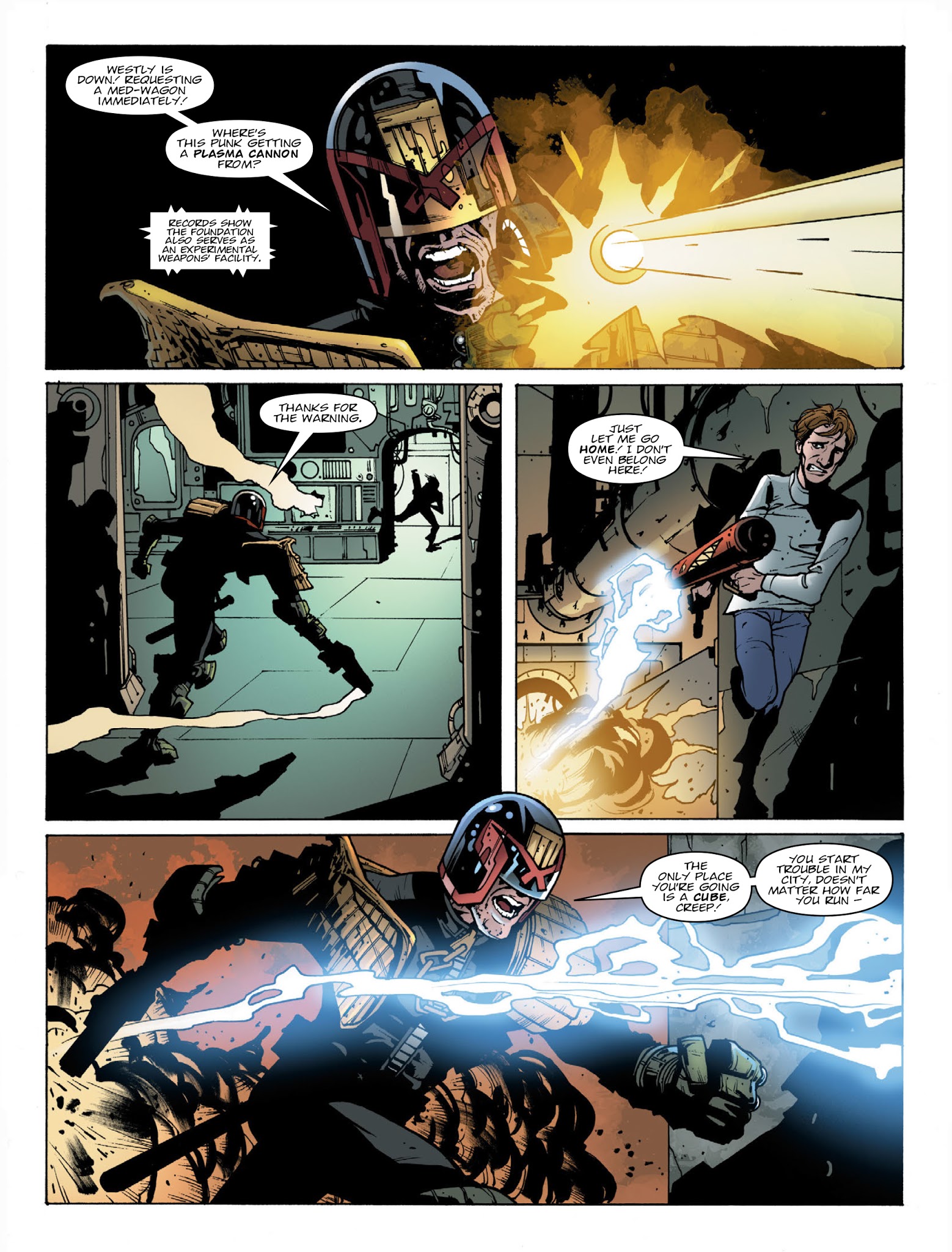 Read online Judge Dredd Megazine (Vol. 5) comic -  Issue #389 - 12