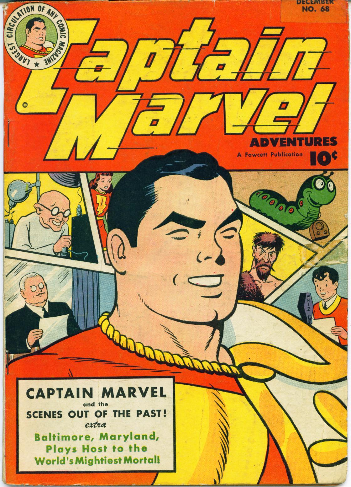 Read online Captain Marvel Adventures comic -  Issue #68 - 1