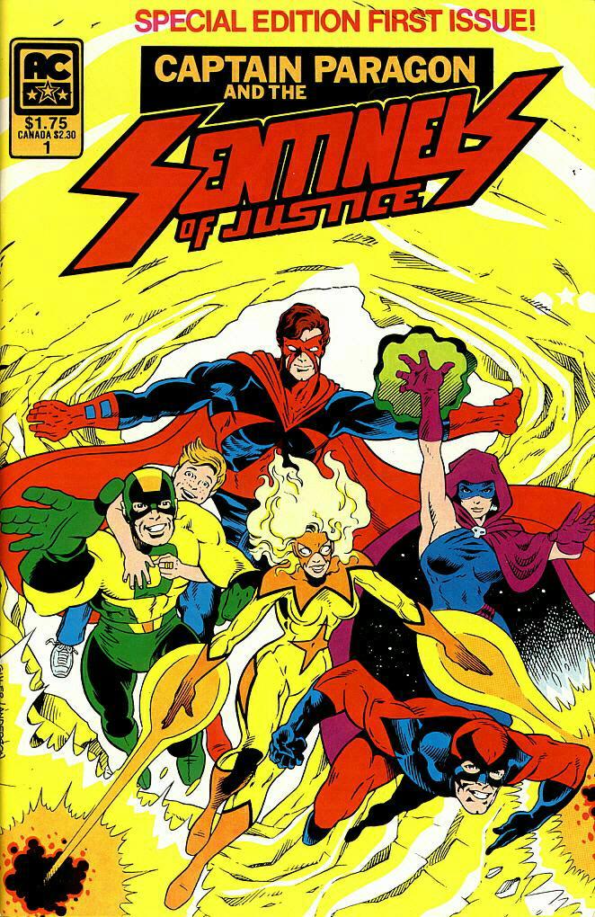 Read online Captain Paragon and the Sentinels of Justice comic -  Issue #1 - 1