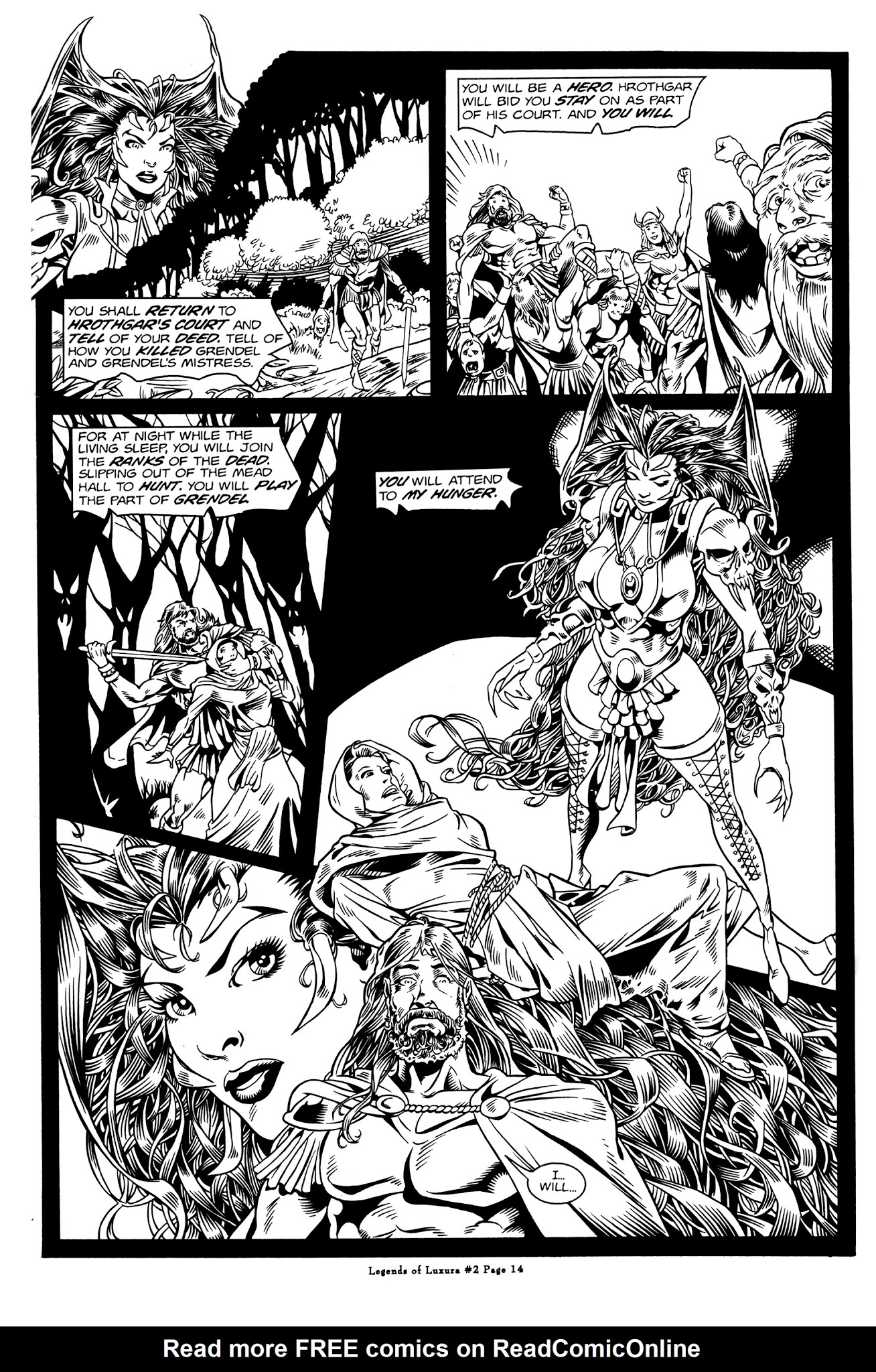Read online Legends of Luxura comic -  Issue #2 - 16
