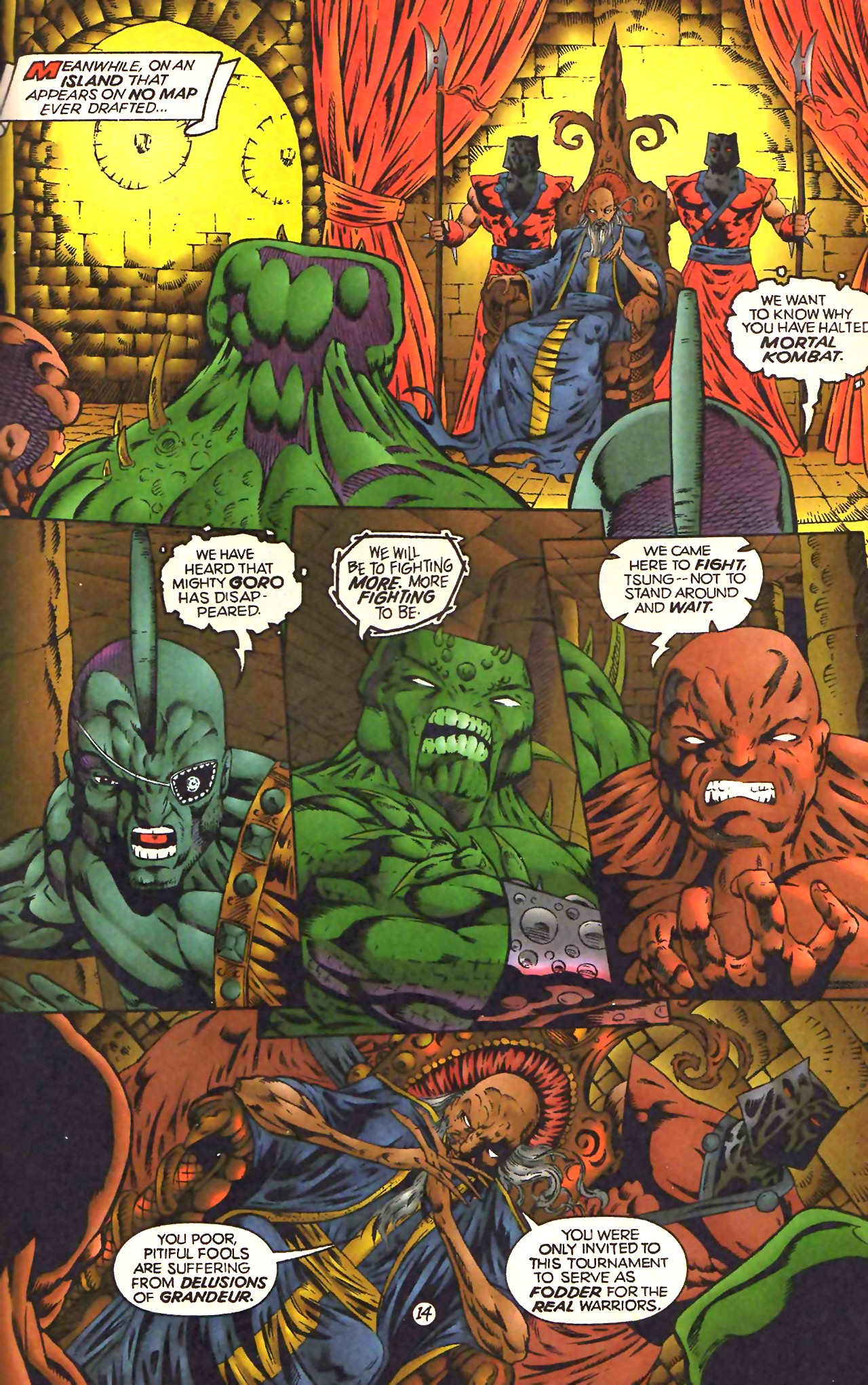 Read online Mortal Kombat (1994) comic -  Issue #5 - 15