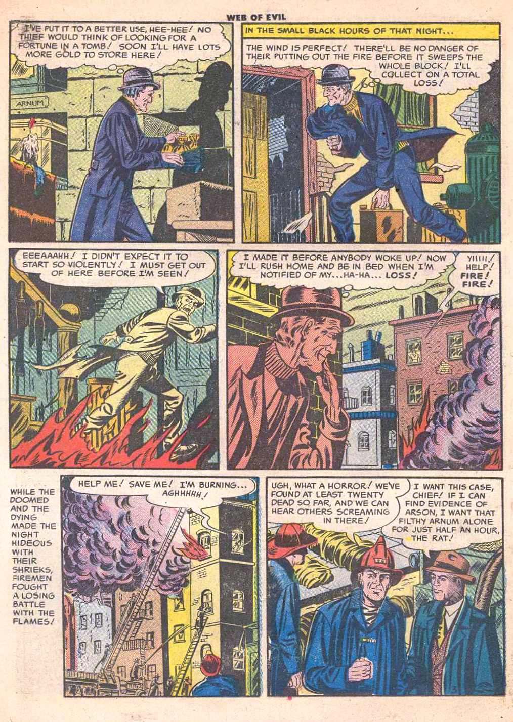 Read online Web of Evil comic -  Issue #8 - 14