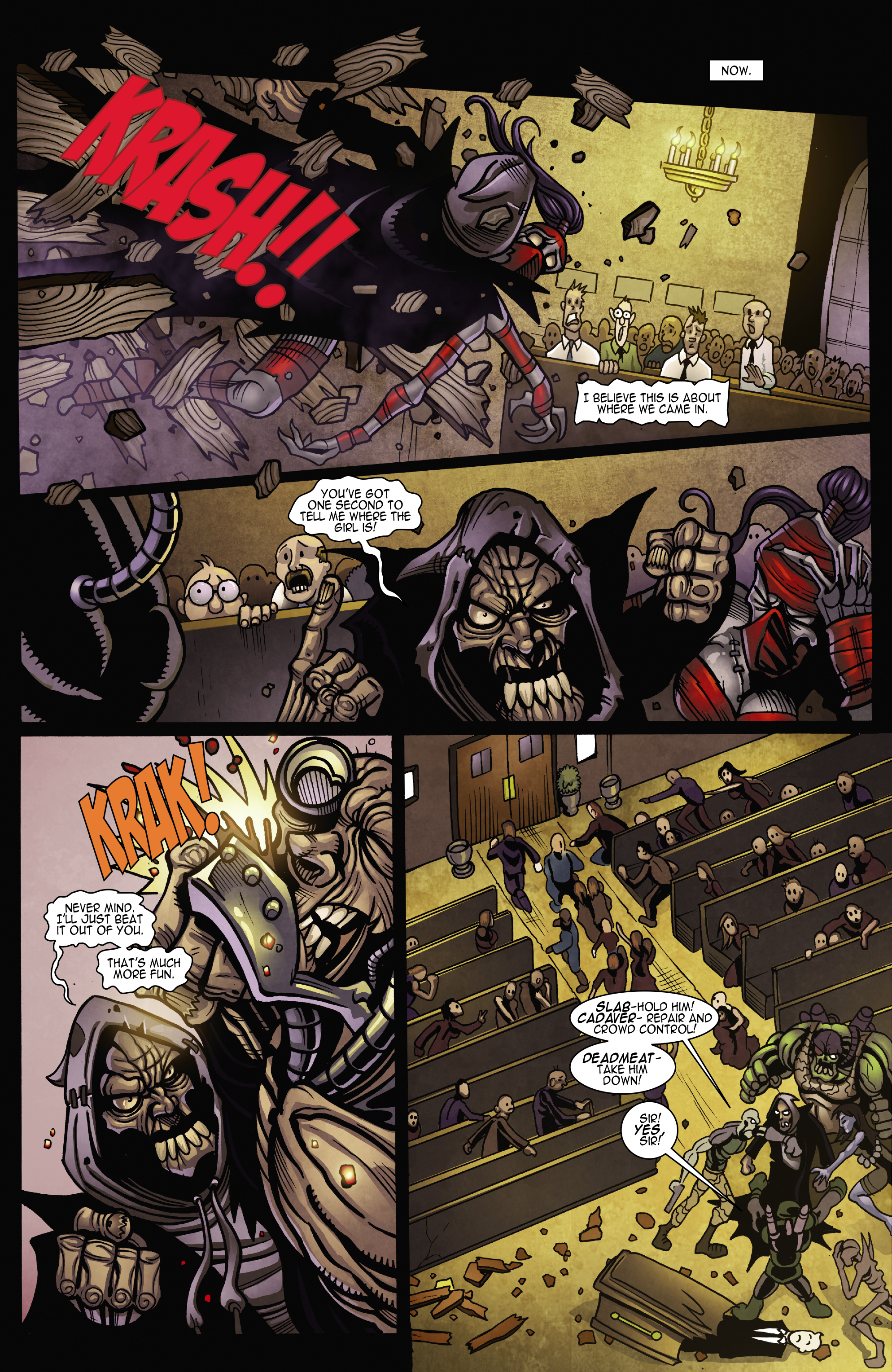 Read online The Living Corpse: Exhumed comic -  Issue #4 - 20