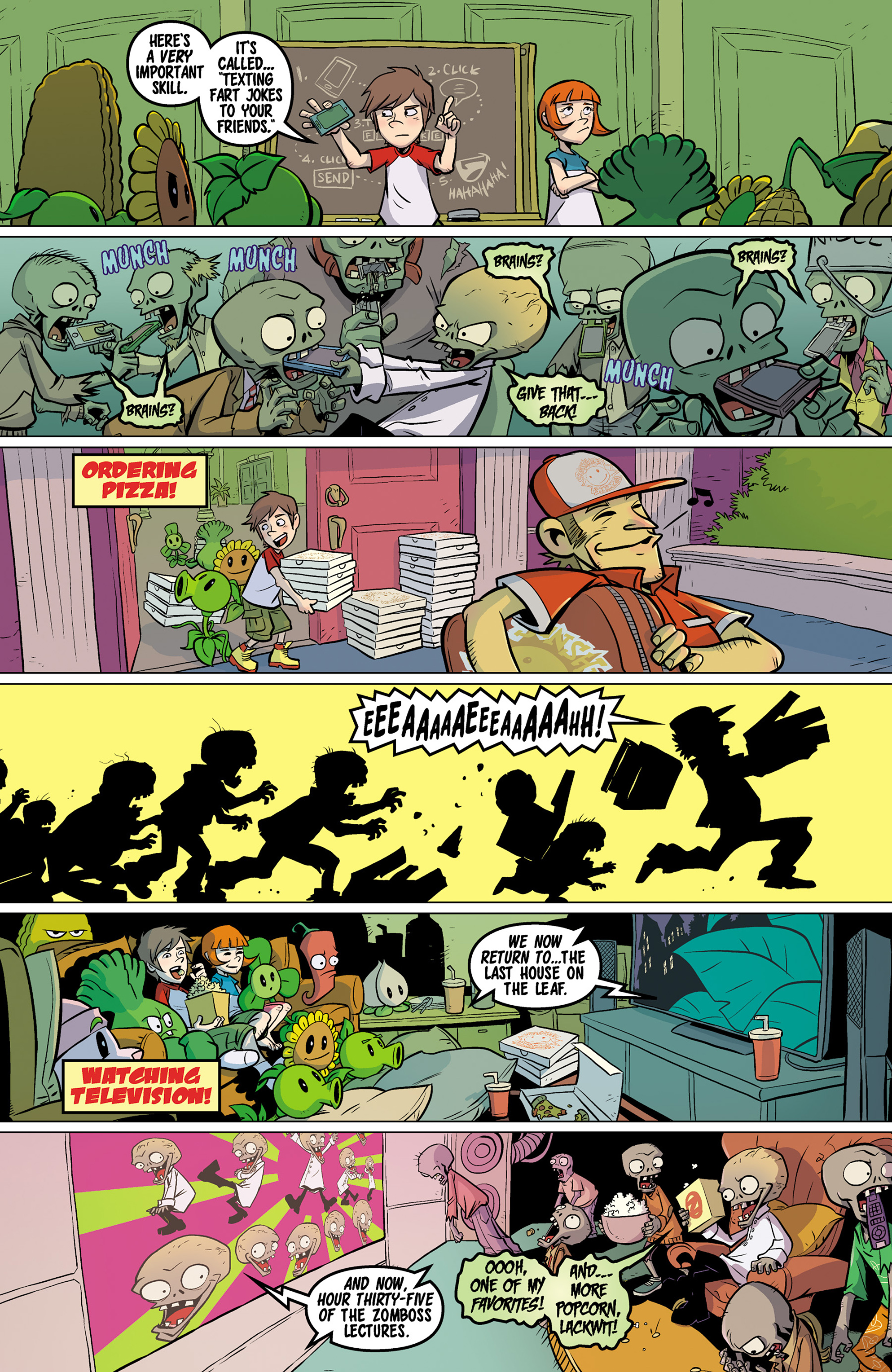 Read online Plants vs. Zombies: Grown Sweet Home comic -  Issue #5 - 8