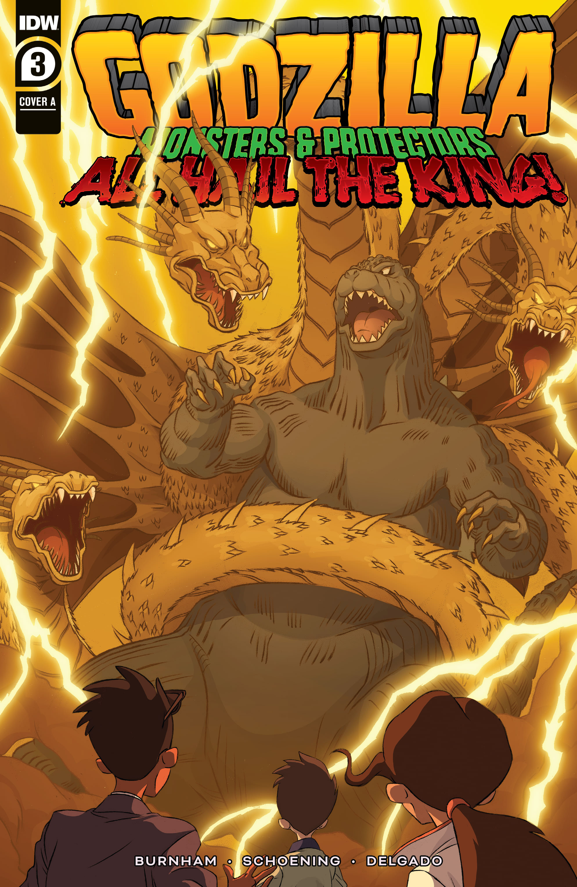Read online Godzilla: Monsters & Protectors - All Hail the King! comic -  Issue #3 - 1