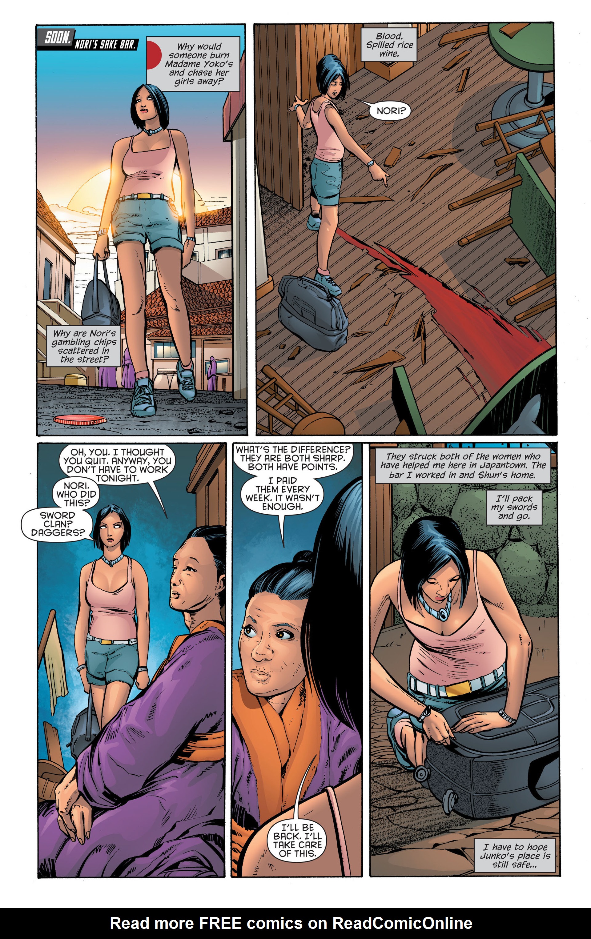 Read online Katana comic -  Issue #7 - 7