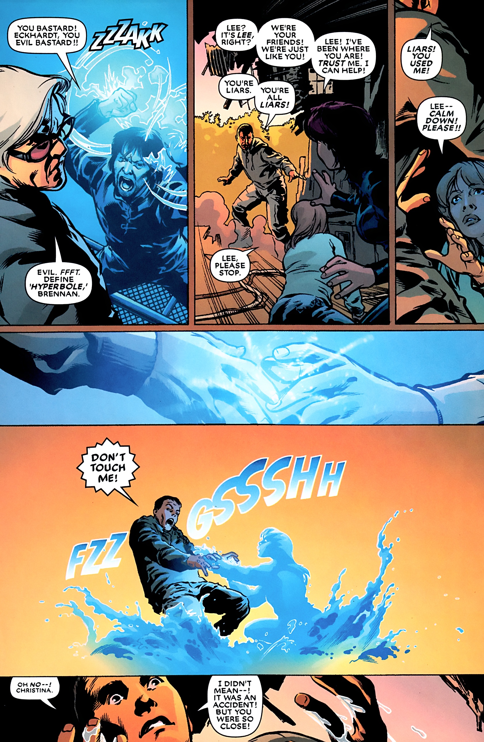 Read online Mutant X: Dangerous Decisions comic -  Issue # Full - 24