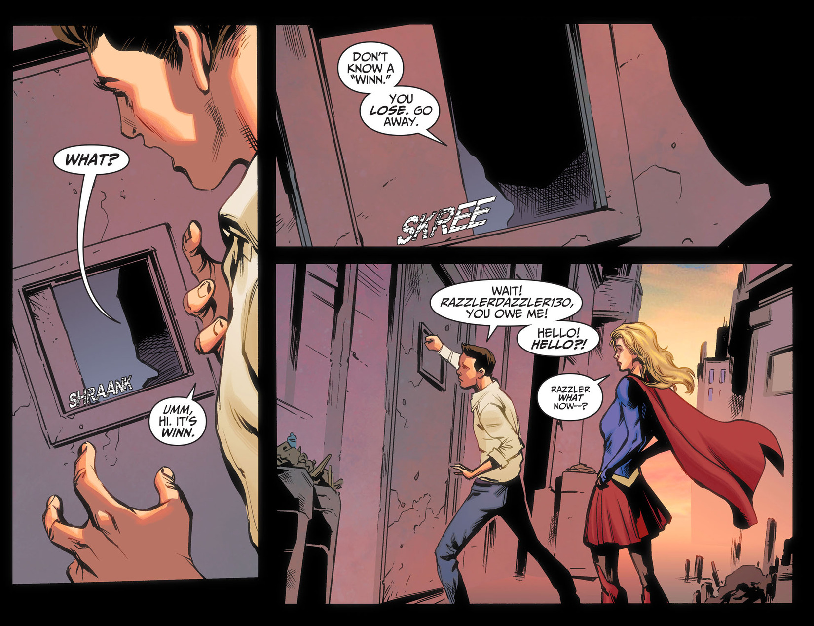 Read online Adventures of Supergirl comic -  Issue #5 - 4