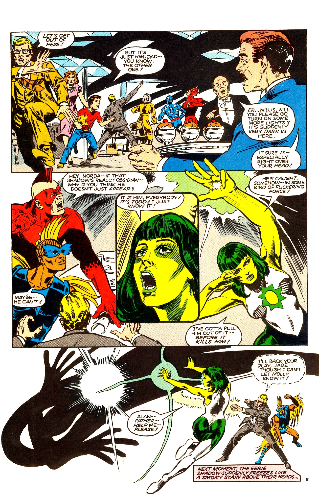 Read online Infinity Inc. (1984) comic -  Issue # _Annual 1 - 7