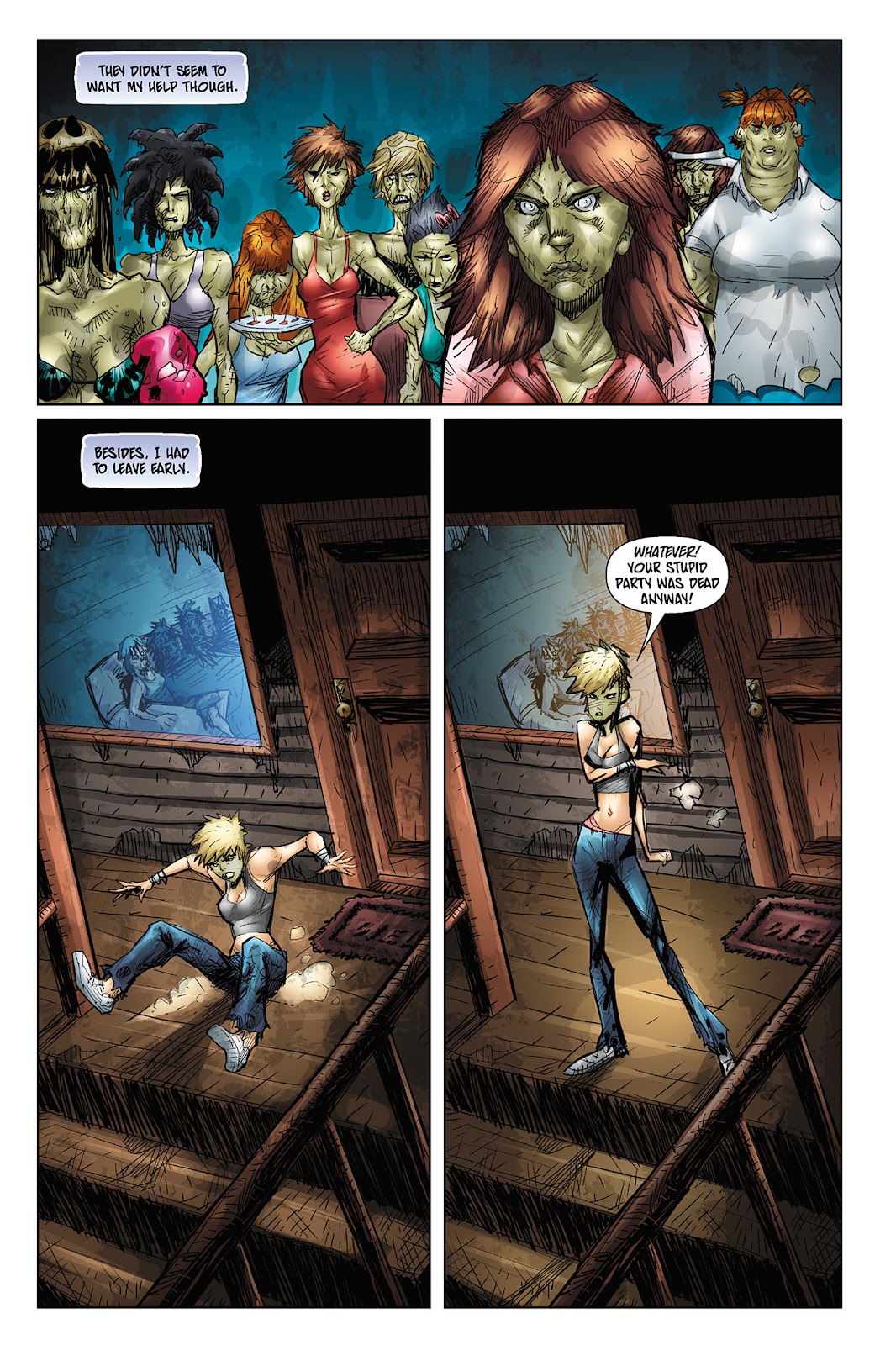 So... I Survived the Zombie Apocalypse and All I Got Was This Podcast issue TPB - Page 41